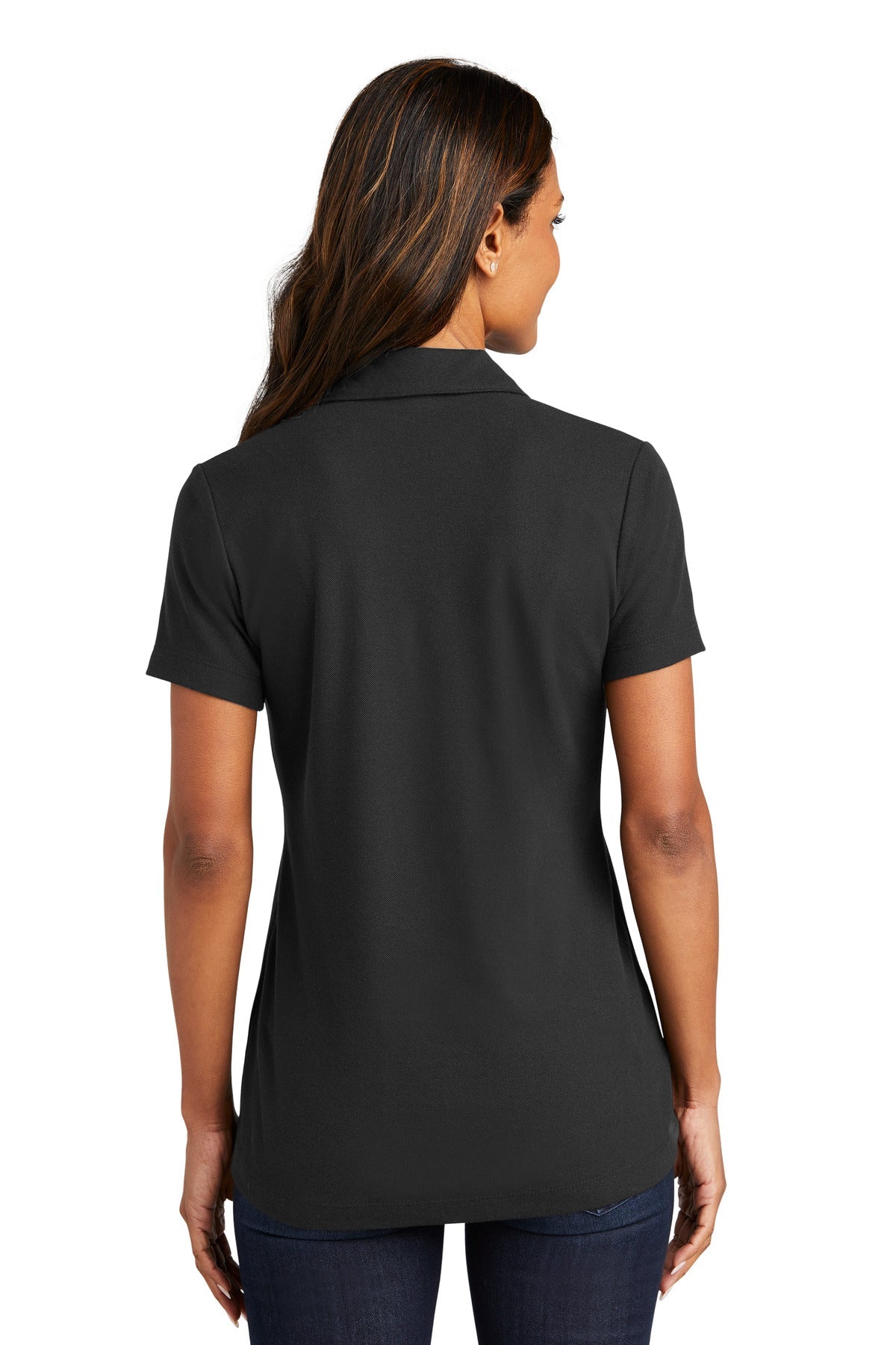 Port Authority® Ladies C-FREE™ Cotton Blend Pique Polo LK867 - DFW Impression