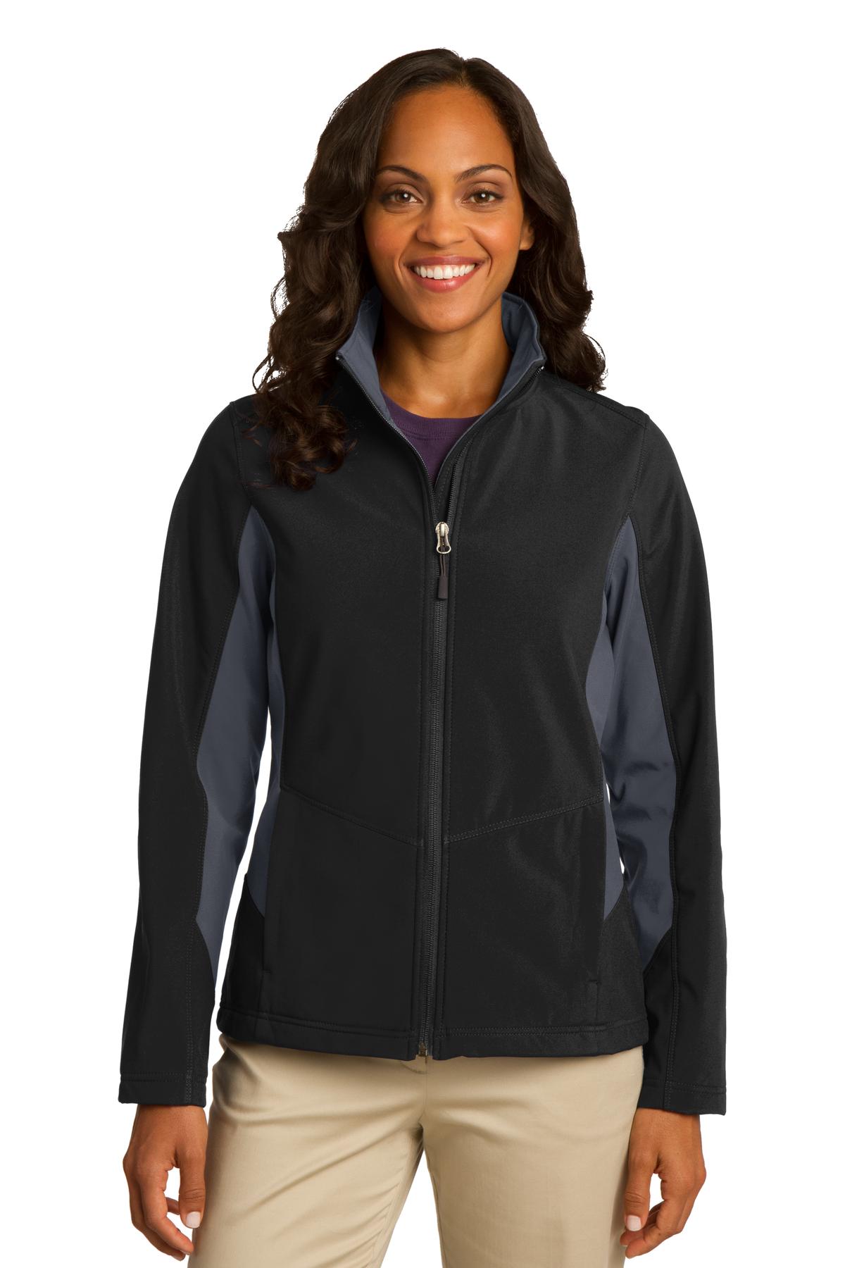 Port Authority® Ladies Core Colorblock Soft Shell Jacket. L318 - DFW Impression