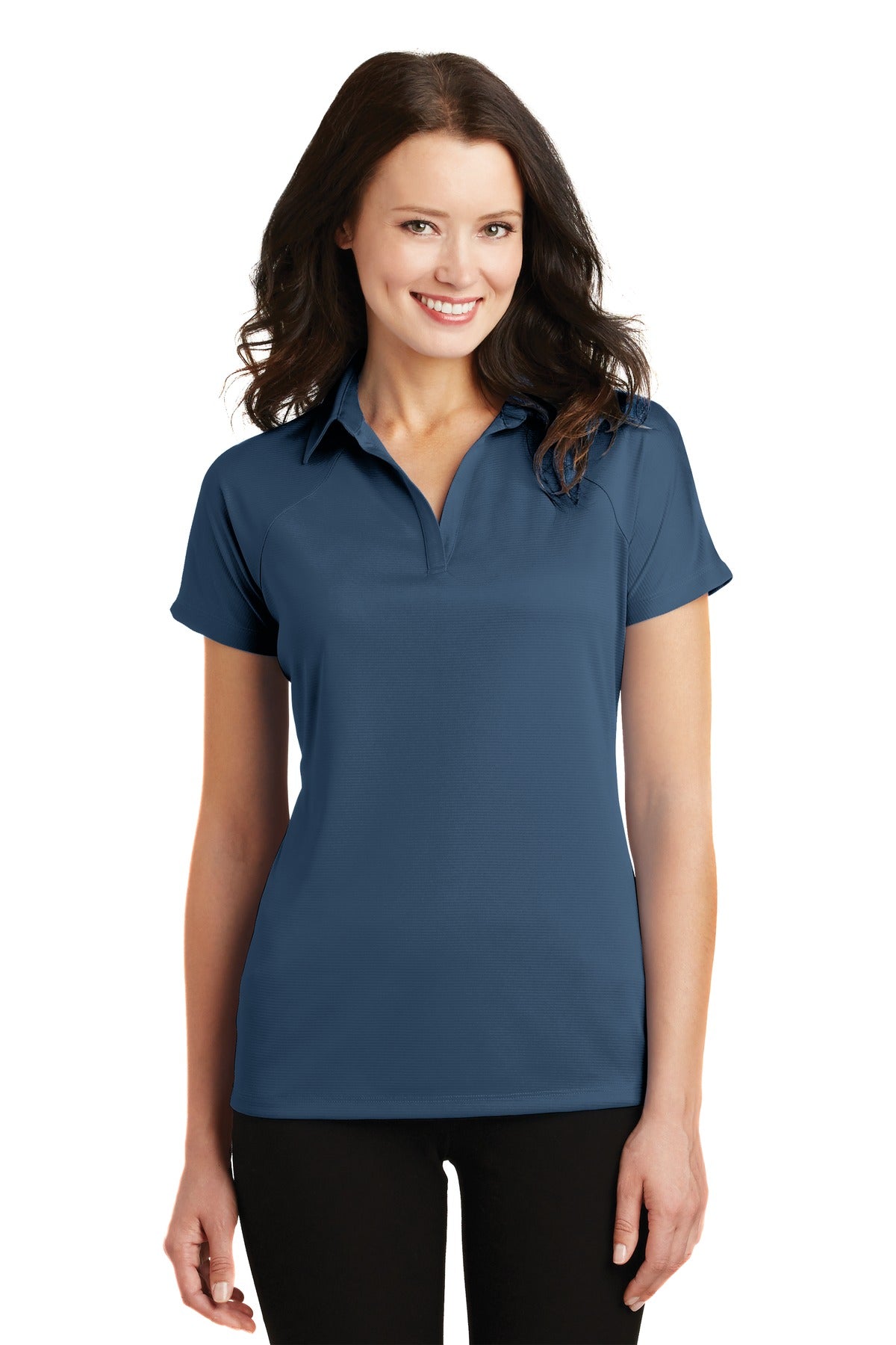 Port Authority® Ladies Crossover Raglan Polo. L575 - DFW Impression