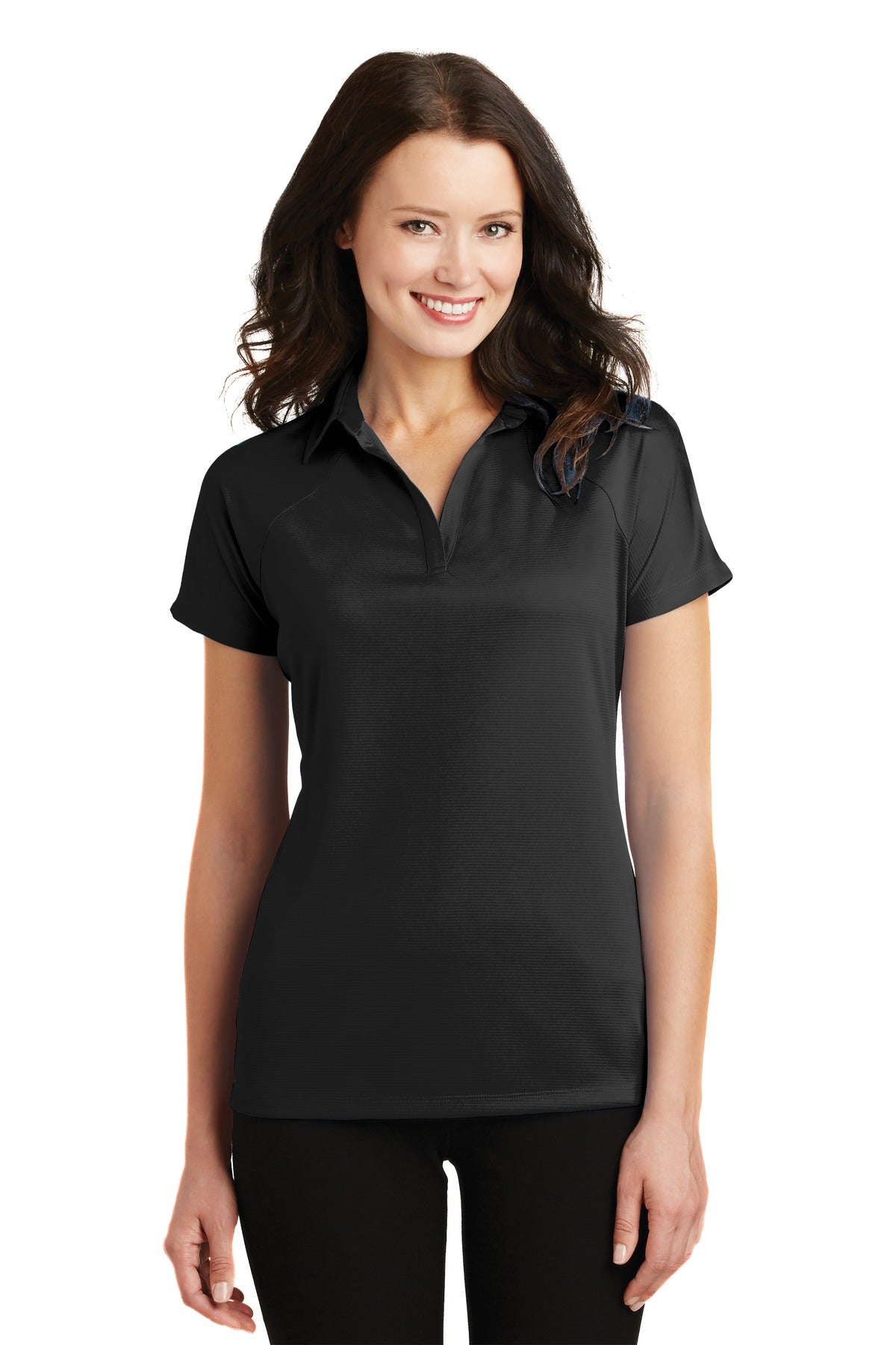 Port Authority® Ladies Crossover Raglan Polo. L575 - DFW Impression