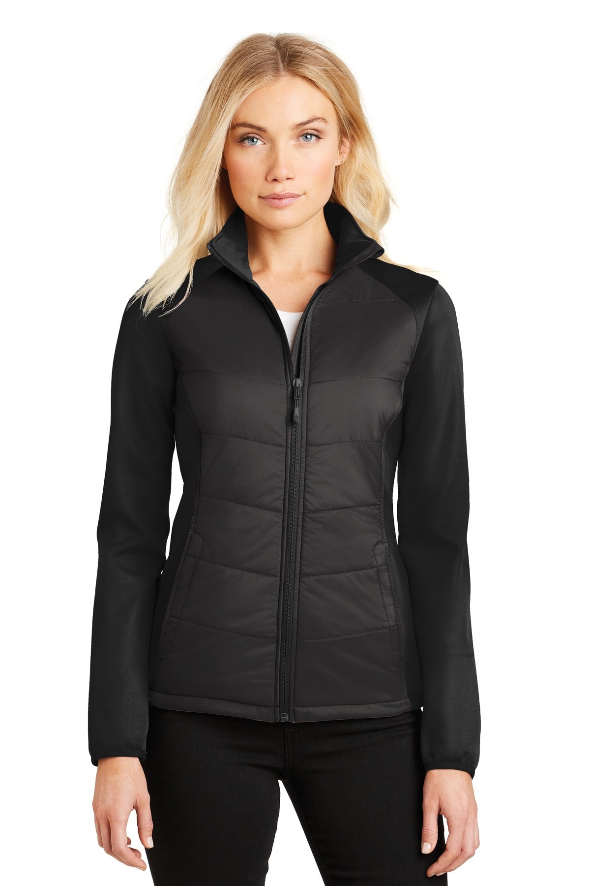 Port Authority® Ladies Hybrid Soft Shell Jacket. L787 - DFW Impression