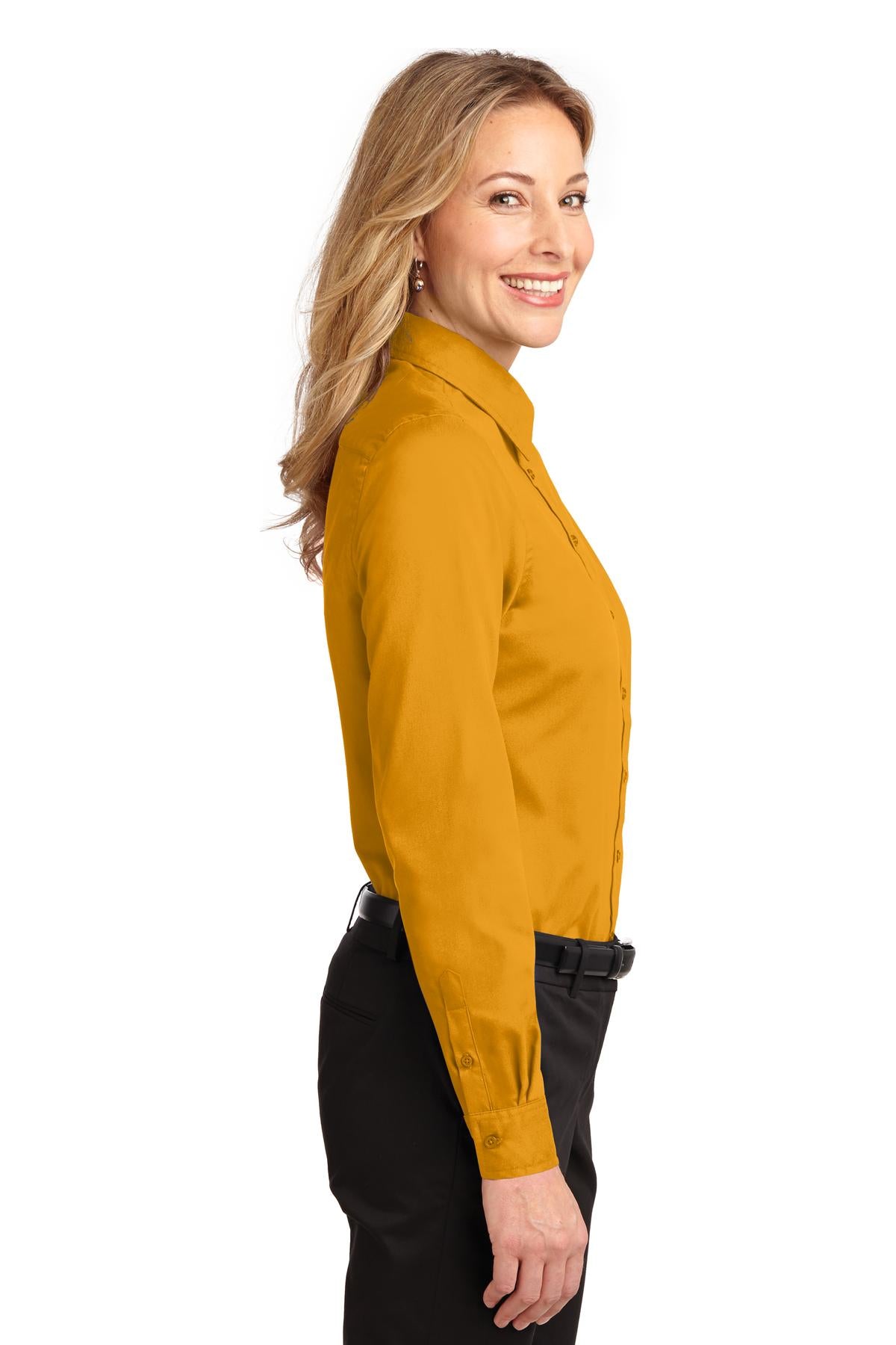 Port Authority® Ladies Long Sleeve Easy Care Shirt. L608 - DFW Impression