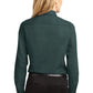 Port Authority® Ladies Long Sleeve Easy Care Shirt. L608 [Dark Green/ Navy] - DFW Impression