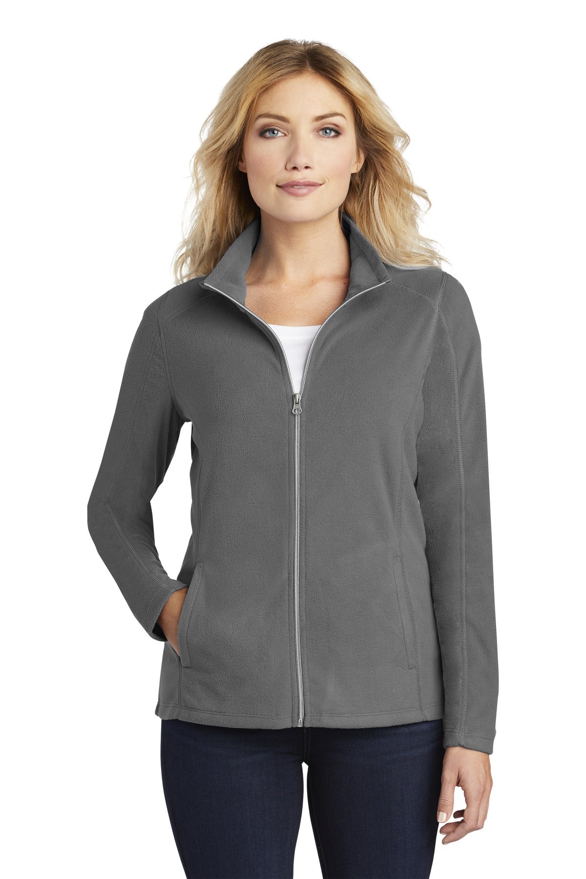 Port Authority® Ladies Microfleece Jacket. L223 - DFW Impression