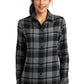 Port Authority® Ladies Plaid Flannel Tunic . LW668 - DFW Impression