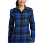 Port Authority® Ladies Plaid Flannel Tunic . LW668 - DFW Impression