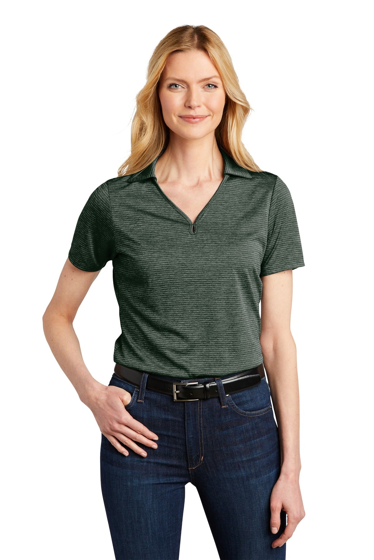 Port Authority ® Ladies Shadow Stripe Polo. LK585 - DFW Impression