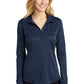 Port Authority ® Ladies Silk Touch ™ Performance Long Sleeve Polo. L540LS - DFW Impression
