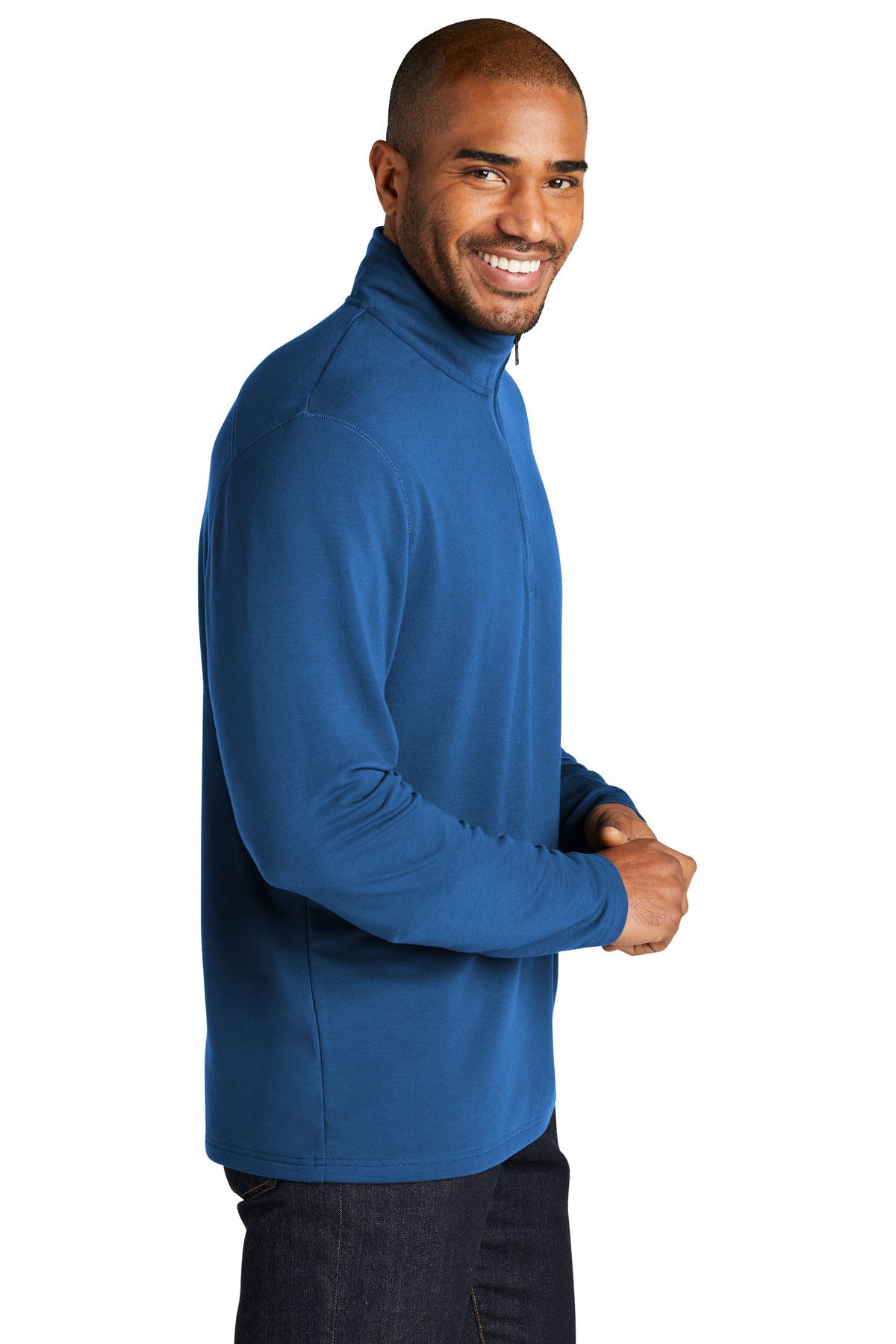 Port Authority® Microterry 1/4-Zip Pullover K825 - DFW Impression