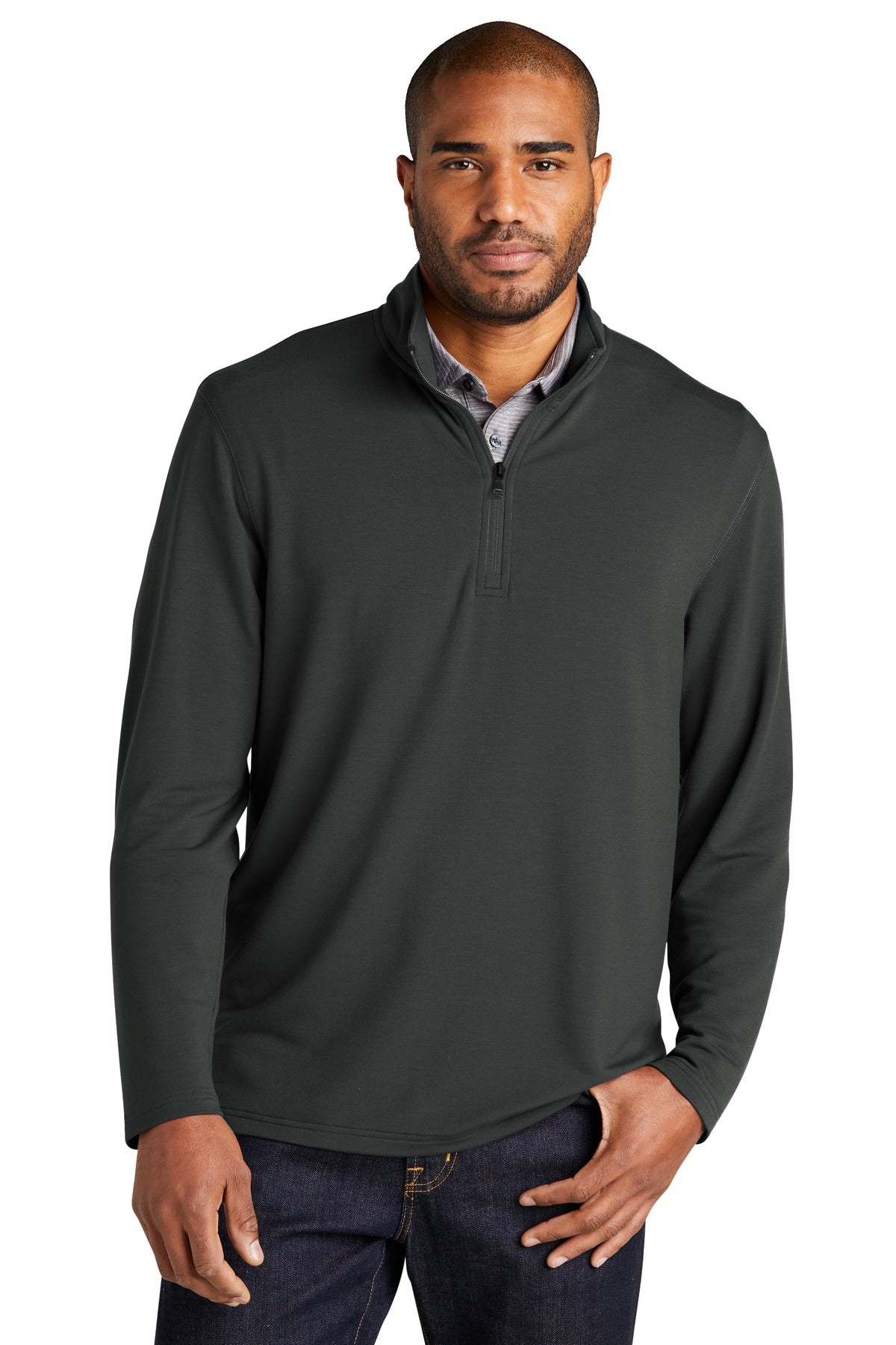 Port Authority® Microterry 1/4-Zip Pullover K825 - DFW Impression