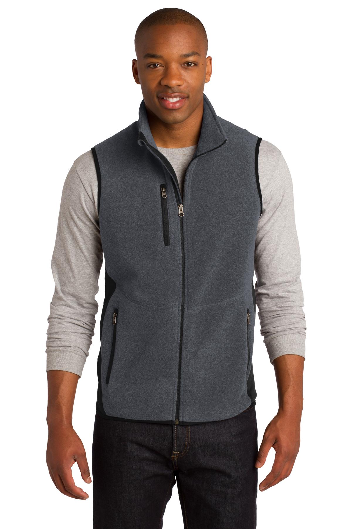 Port Authority® R-Tek® Pro Fleece Full-Zip Vest. F228 - DFW Impression
