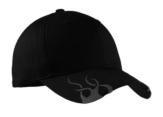 Port Authority® Racing Cap with Flames. C857 - DFW Impression