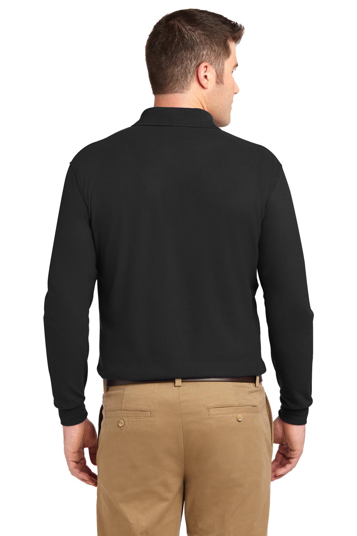 Port Authority® Silk Touch™ Long Sleeve Polo. K500LS - DFW Impression