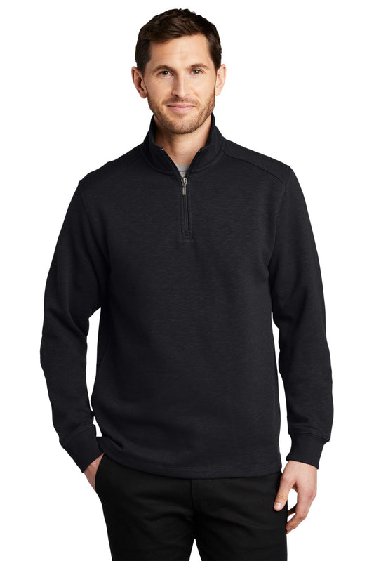 Port Authority® Slub Fleece 1/4-Zip Pullover. F295 - DFW Impression