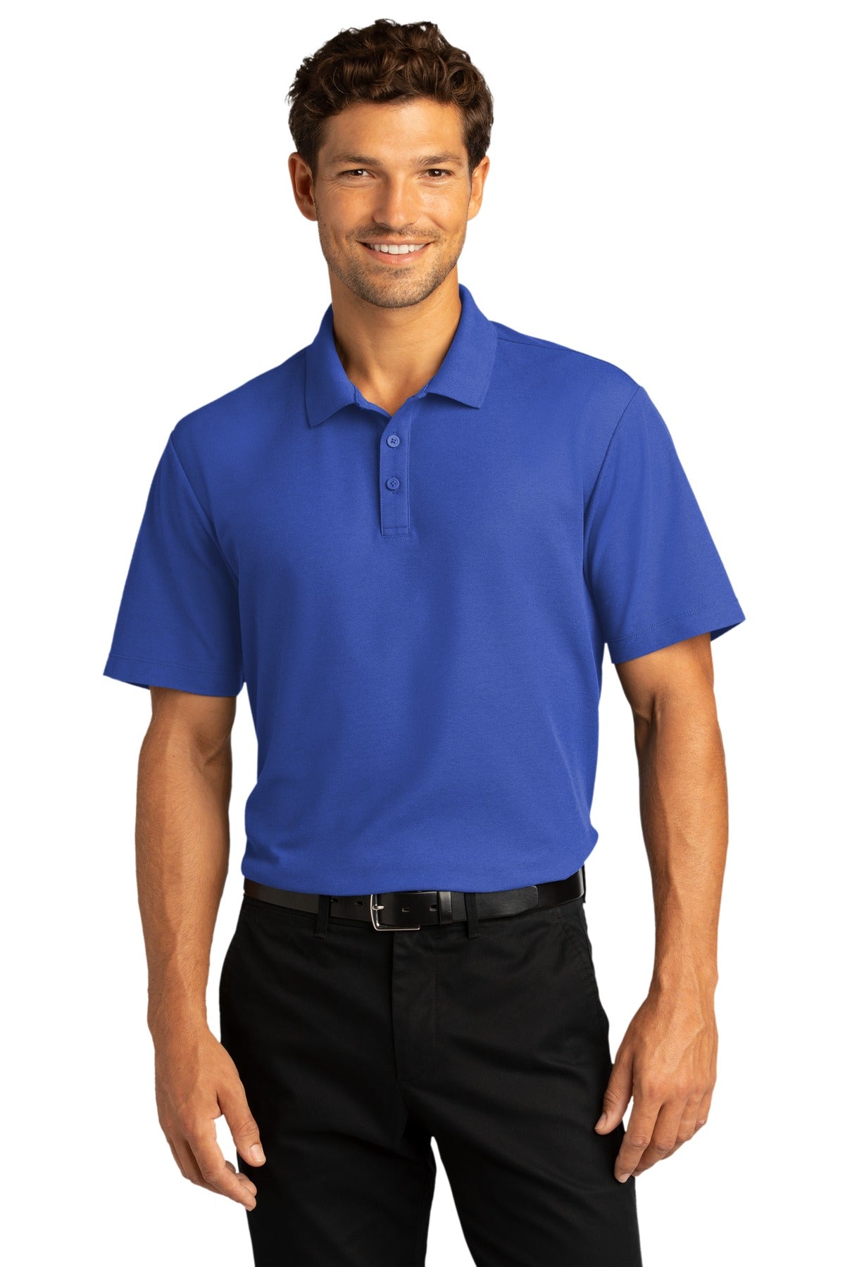 Port Authority ® SuperPro React ™ Polo. K810 [True Royal] - DFW Impression