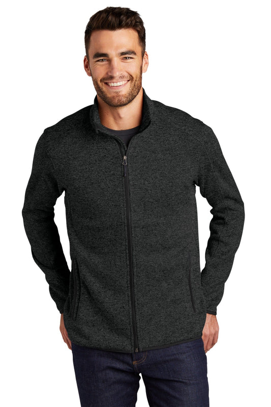 Port Authority® Sweater Fleece Jacket. F232 - DFW Impression