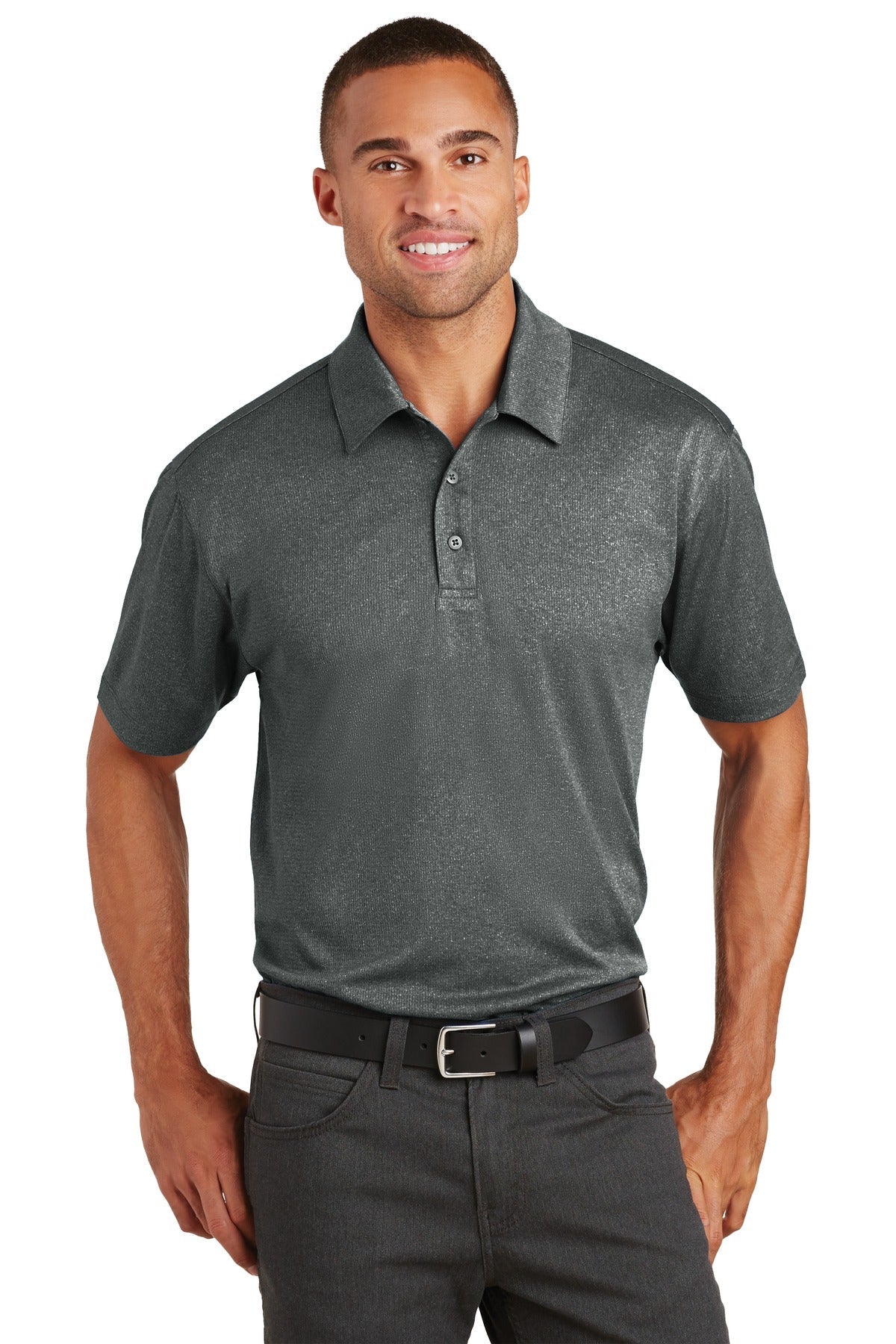 Port Authority® Trace Heather Polo. K576 - DFW Impression