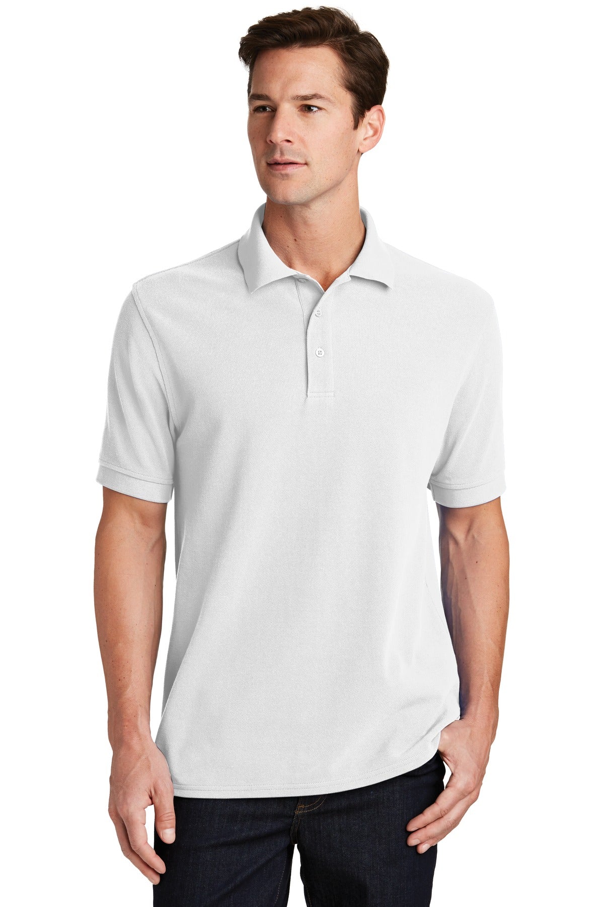 Port & Company® Combed Ring Spun Pique Polo. KP1500 - DFW Impression