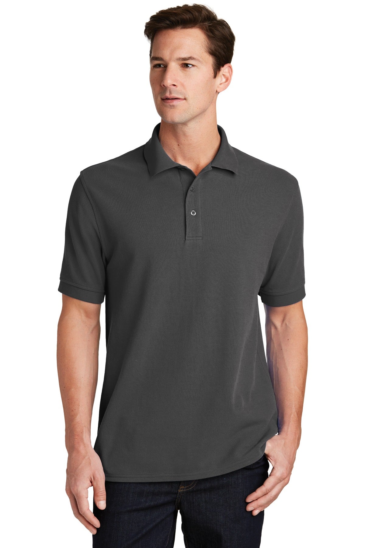 Port & Company® Combed Ring Spun Pique Polo. KP1500 - DFW Impression