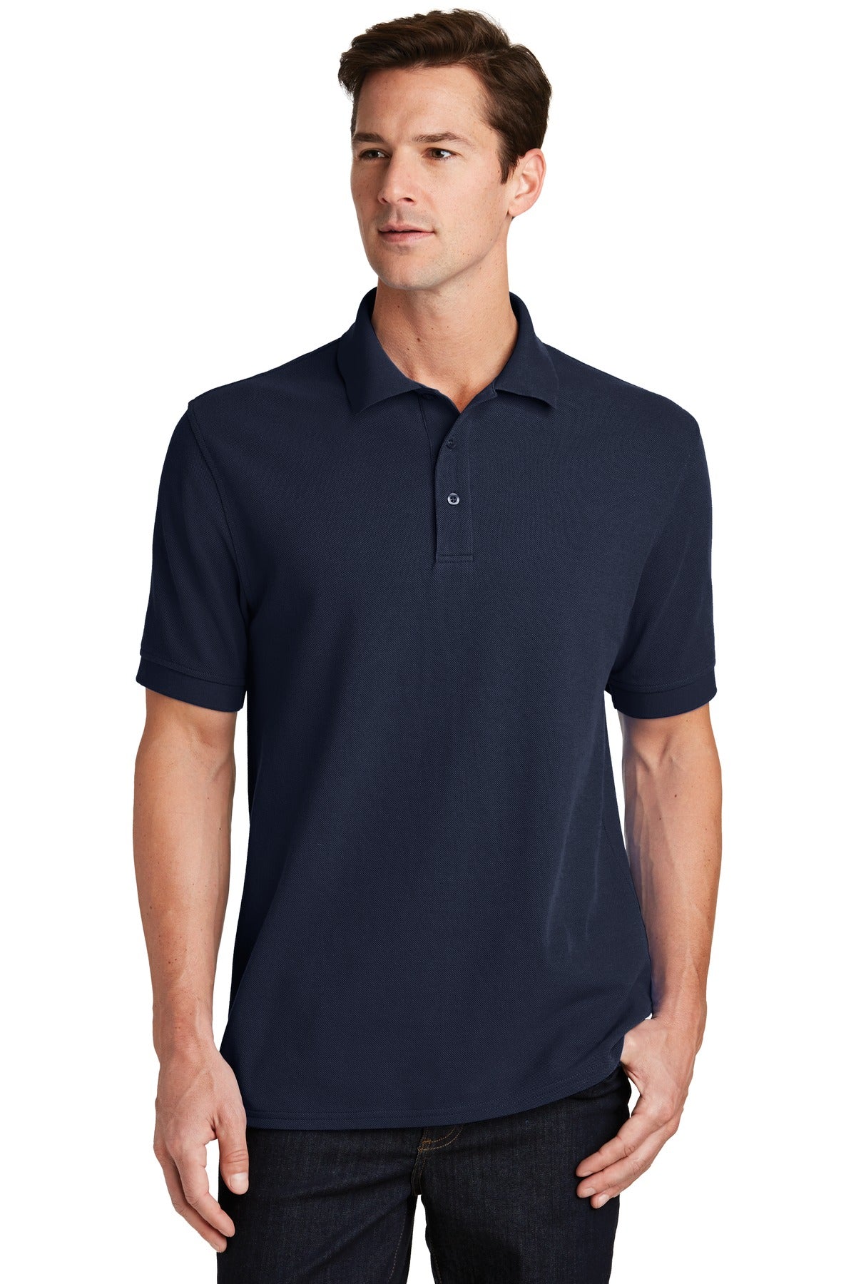 Port & Company® Combed Ring Spun Pique Polo. KP1500 - DFW Impression