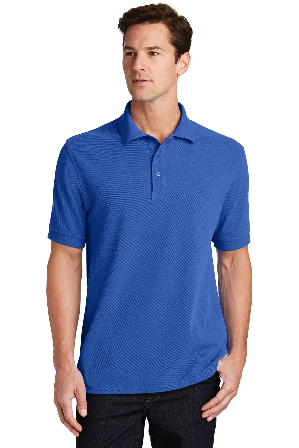 Port & Company® Combed Ring Spun Pique Polo. KP1500 - DFW Impression