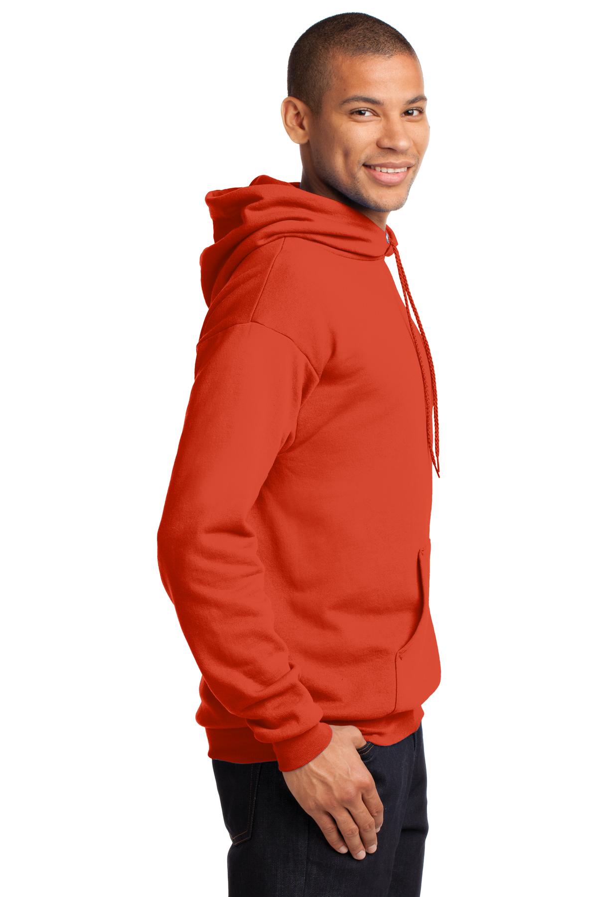Port & Company® - Core Fleece Pullover Hooded Sweatshirt. PC78H [Orange] - DFW Impression