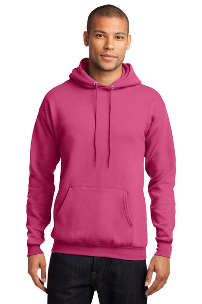 Port & Company® - Core Fleece Pullover Hooded Sweatshirt. PC78H [Sangria] - DFW Impression