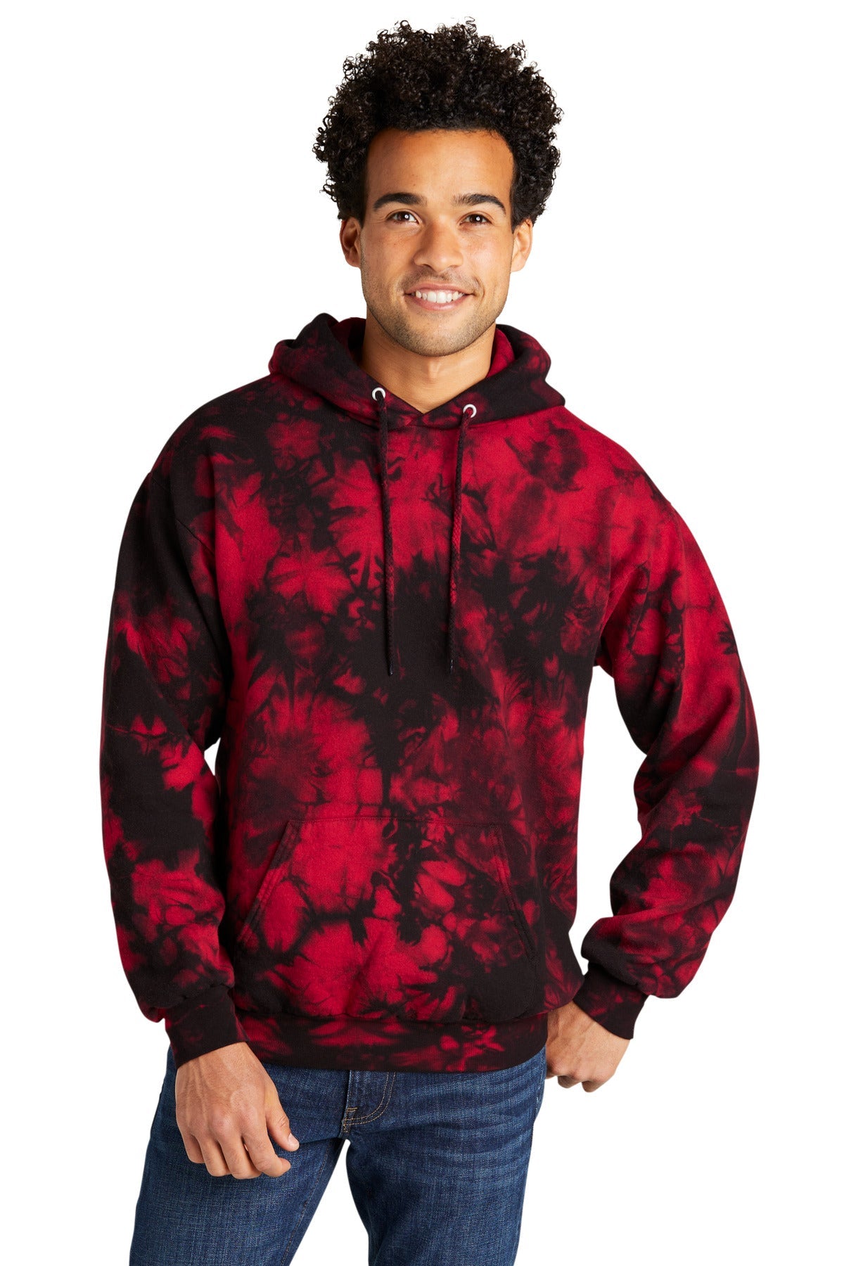 Port & Company® Crystal Tie-Dye Pullover Hoodie PC144 - DFW Impression