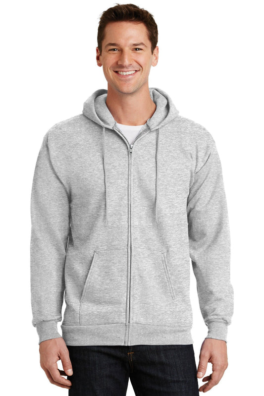 Port & Company® - Essential Fleece Full-Zip Hooded Sweatshirt. PC90ZH - DFW Impression