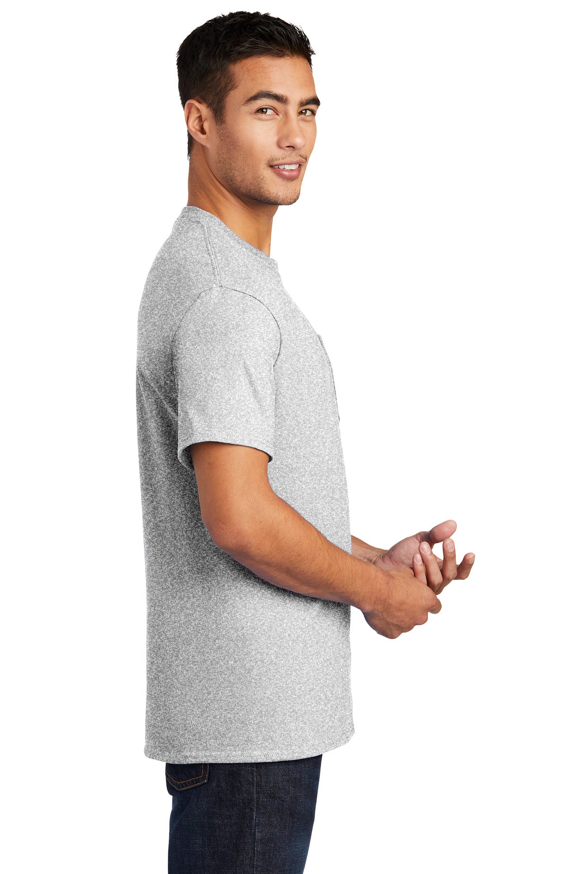 Port & Company® - Essential Pocket Tee. PC61P - DFW Impression