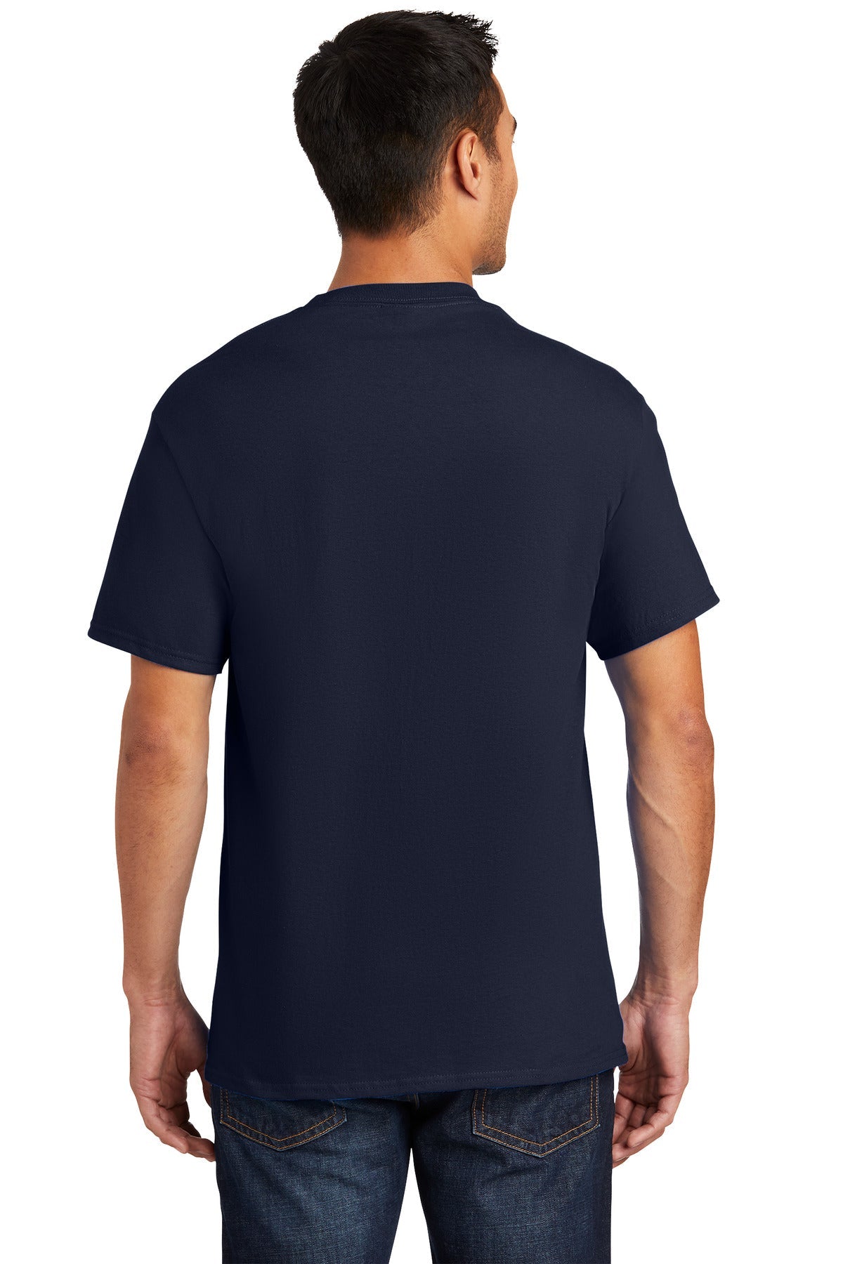 Port & Company® - Essential Pocket Tee. PC61P [Deep Navy] - DFW Impression