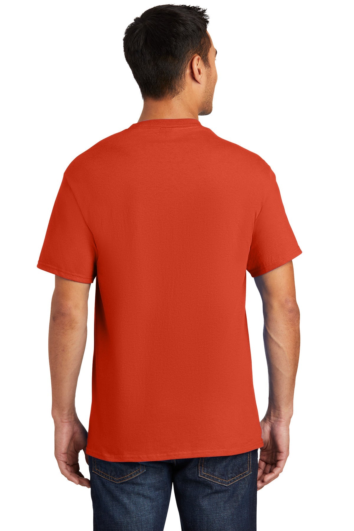 Port & Company® - Essential Pocket Tee. PC61P [Orange] - DFW Impression