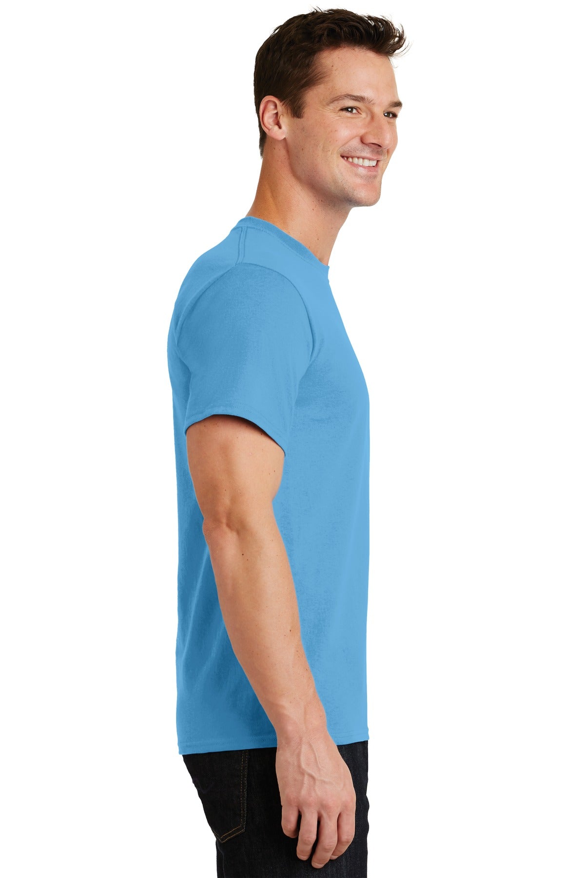 Port & Company® - Essential Tee. PC61 [Aquatic Blue] - DFW Impression