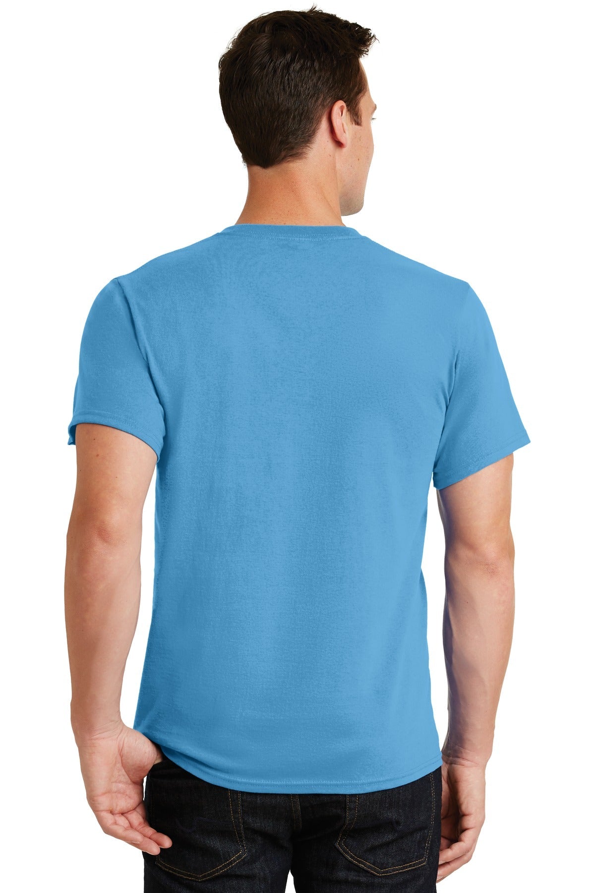 Port & Company® - Essential Tee. PC61 [Aquatic Blue] - DFW Impression