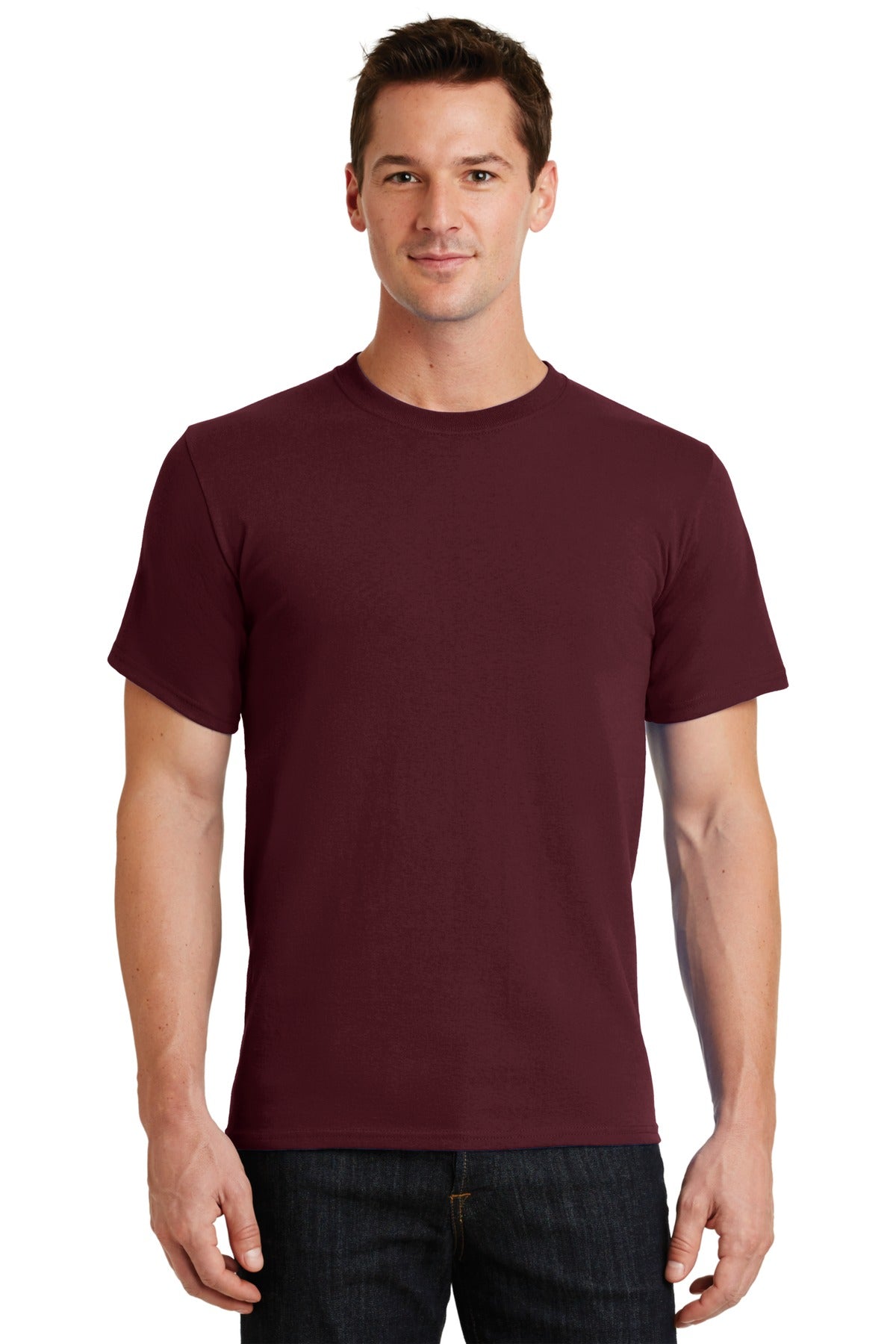 Port & Company® - Essential Tee. PC61 [Athletic Maroon] - DFW Impression