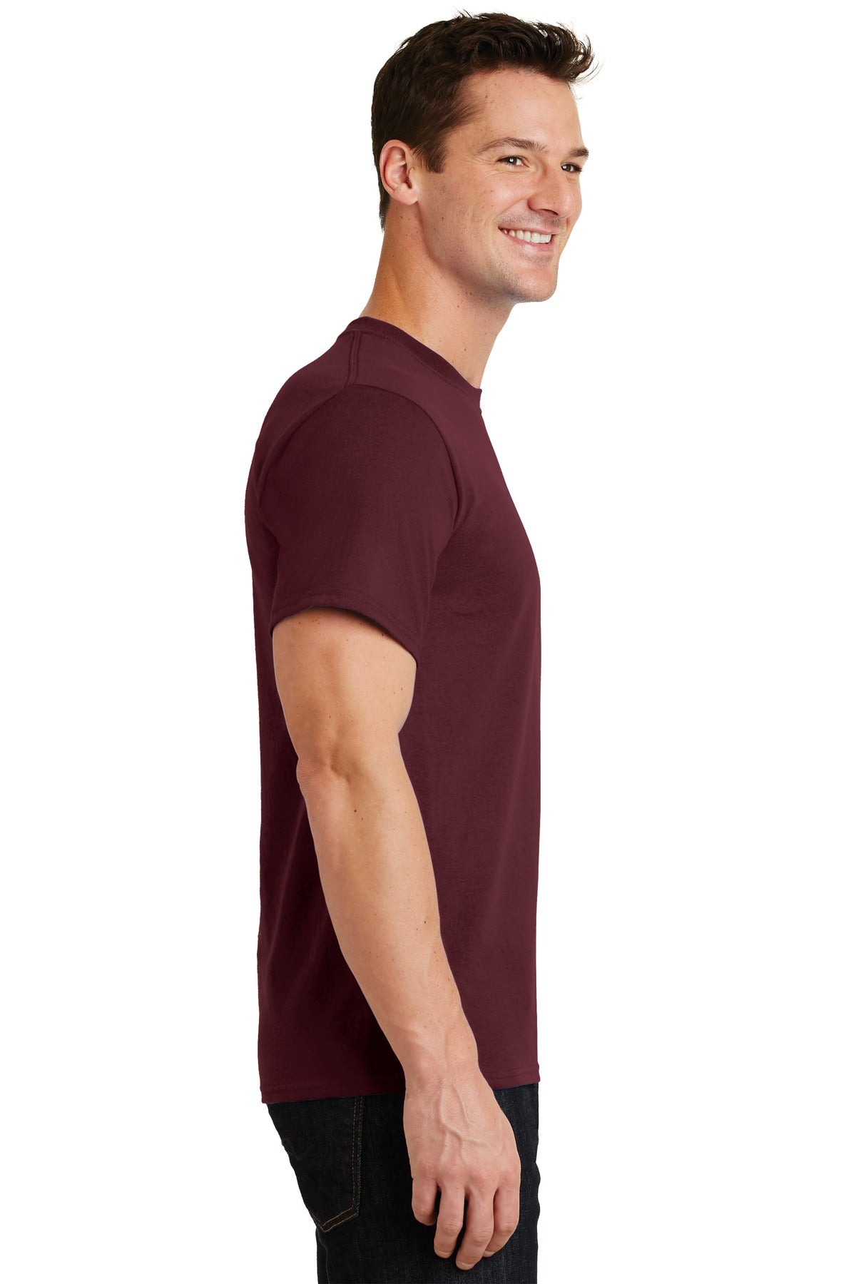 Port & Company® - Essential Tee. PC61 [Athletic Maroon] - DFW Impression