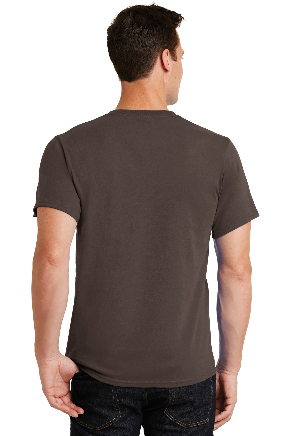 Port & Company® - Essential Tee. PC61 [Brown] - DFW Impression