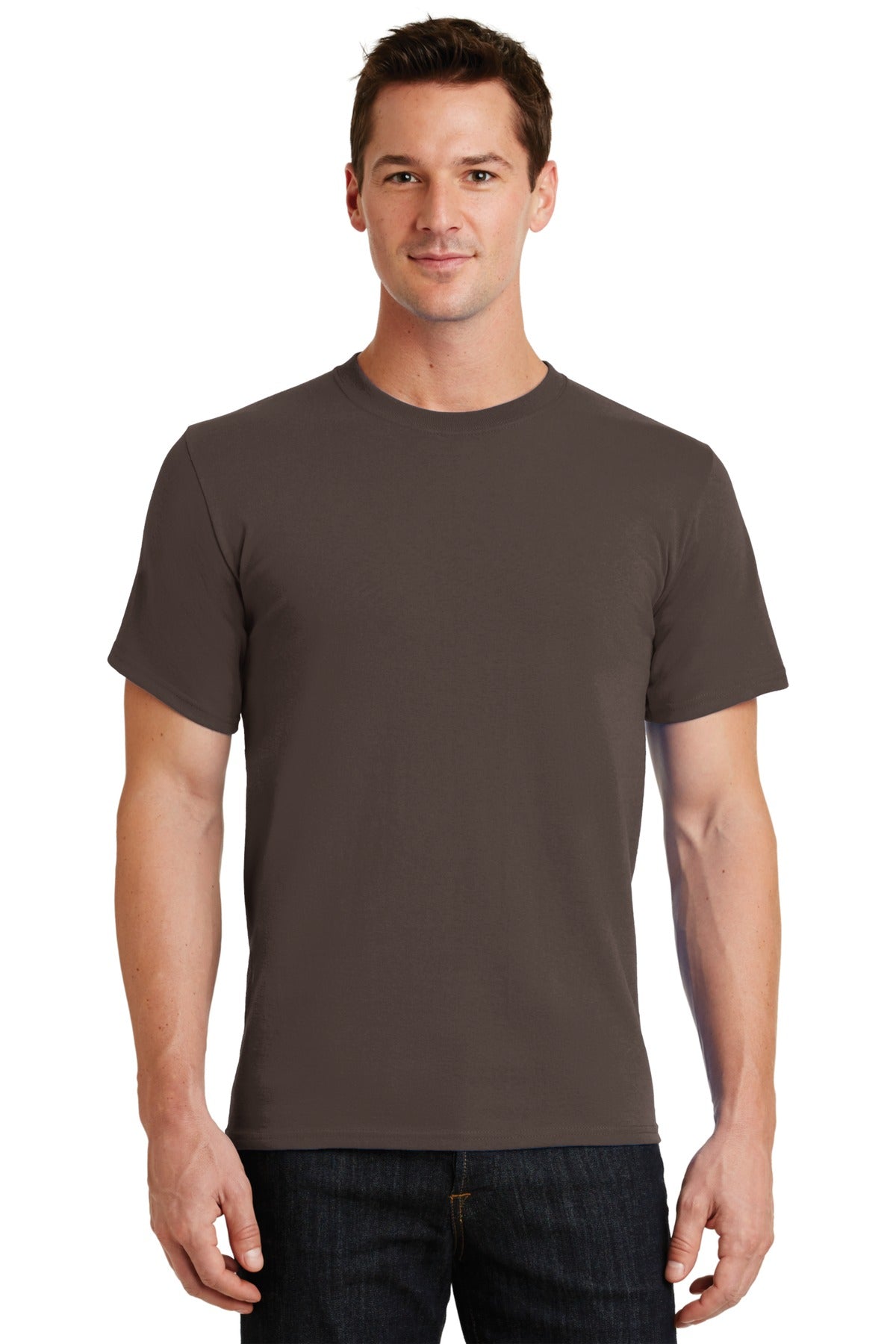 Port & Company® - Essential Tee. PC61 [Brown] - DFW Impression