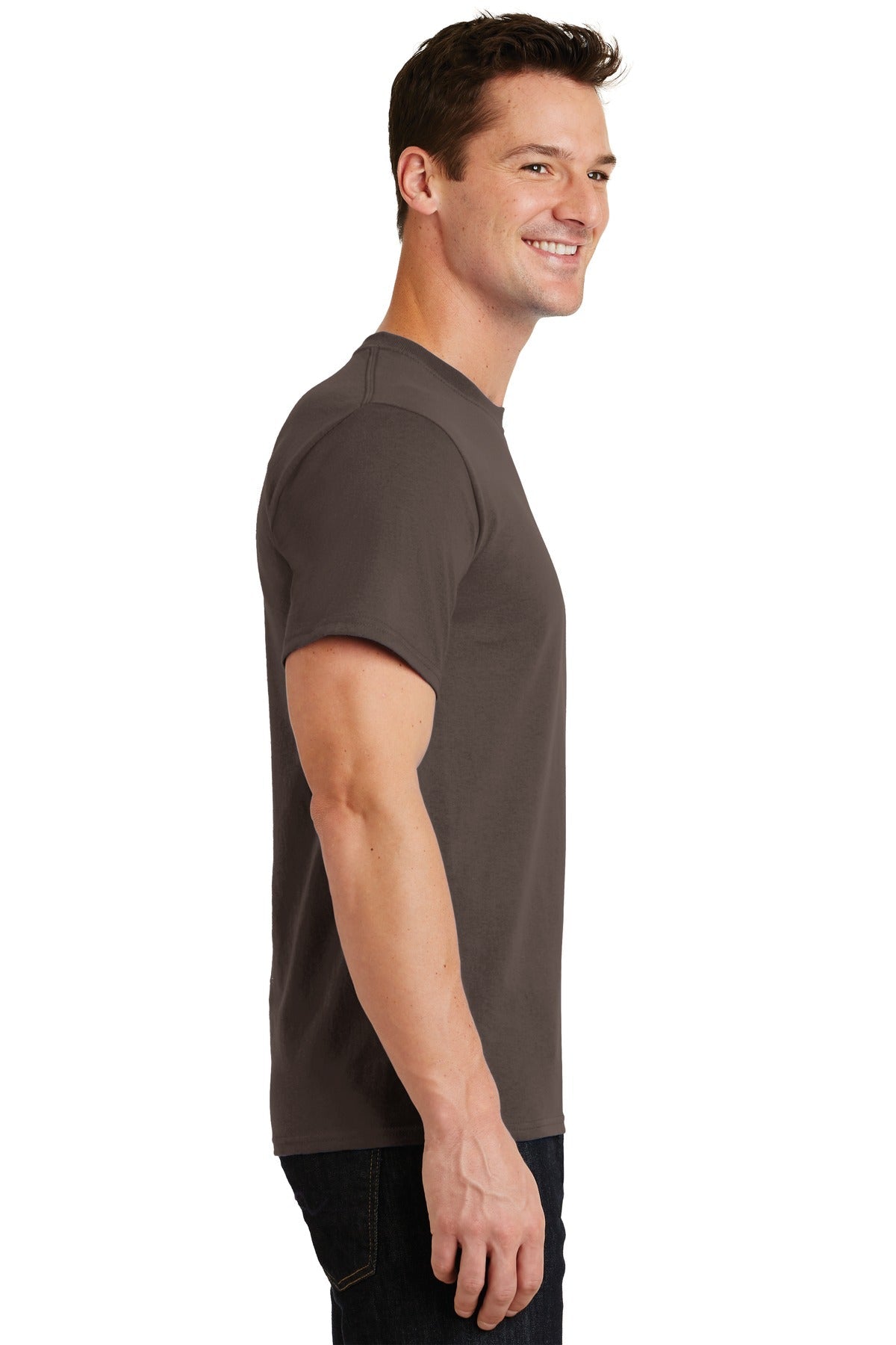 Port & Company® - Essential Tee. PC61 [Brown] - DFW Impression