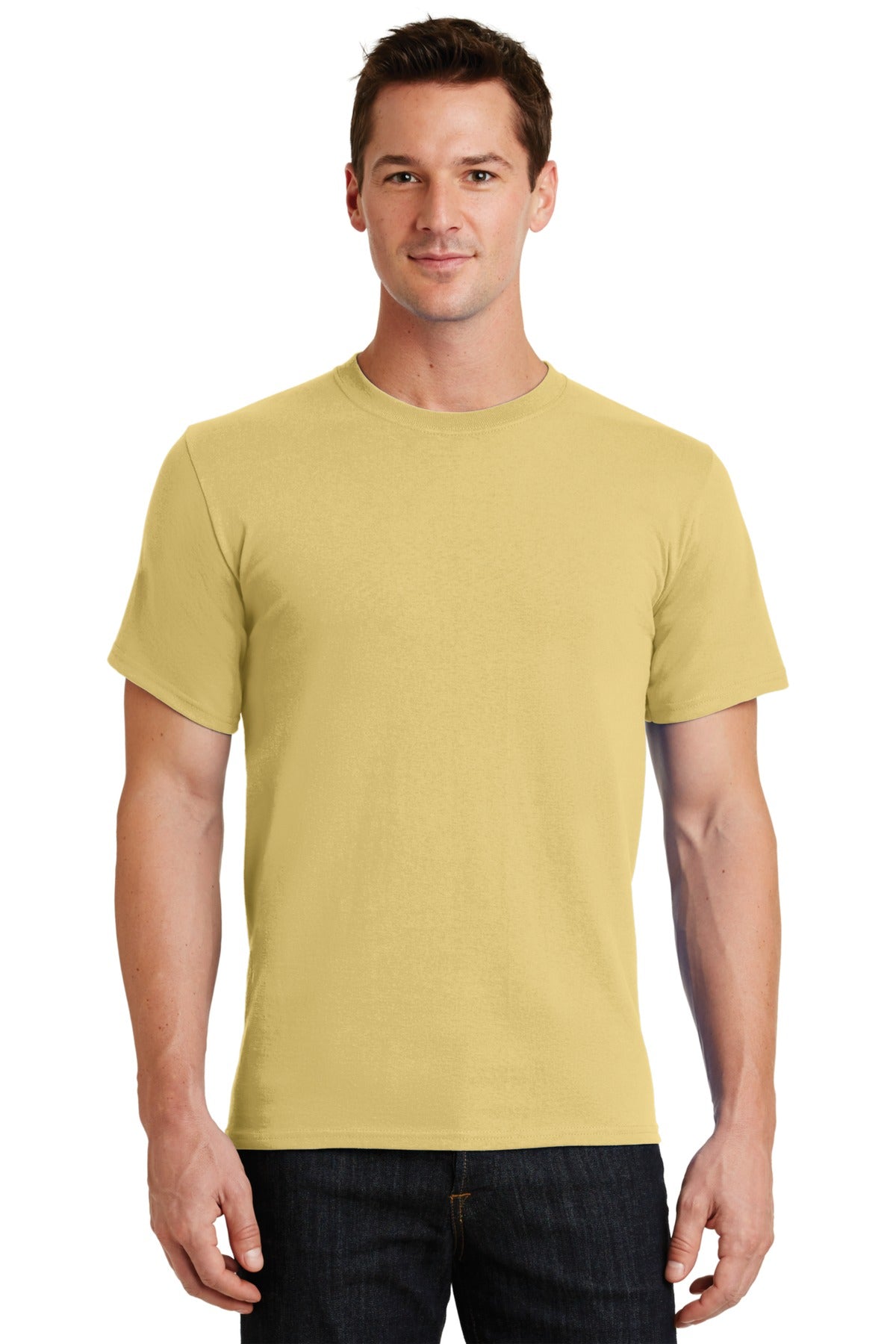 Port & Company® - Essential Tee. PC61 [Daffodil Yellow] - DFW Impression