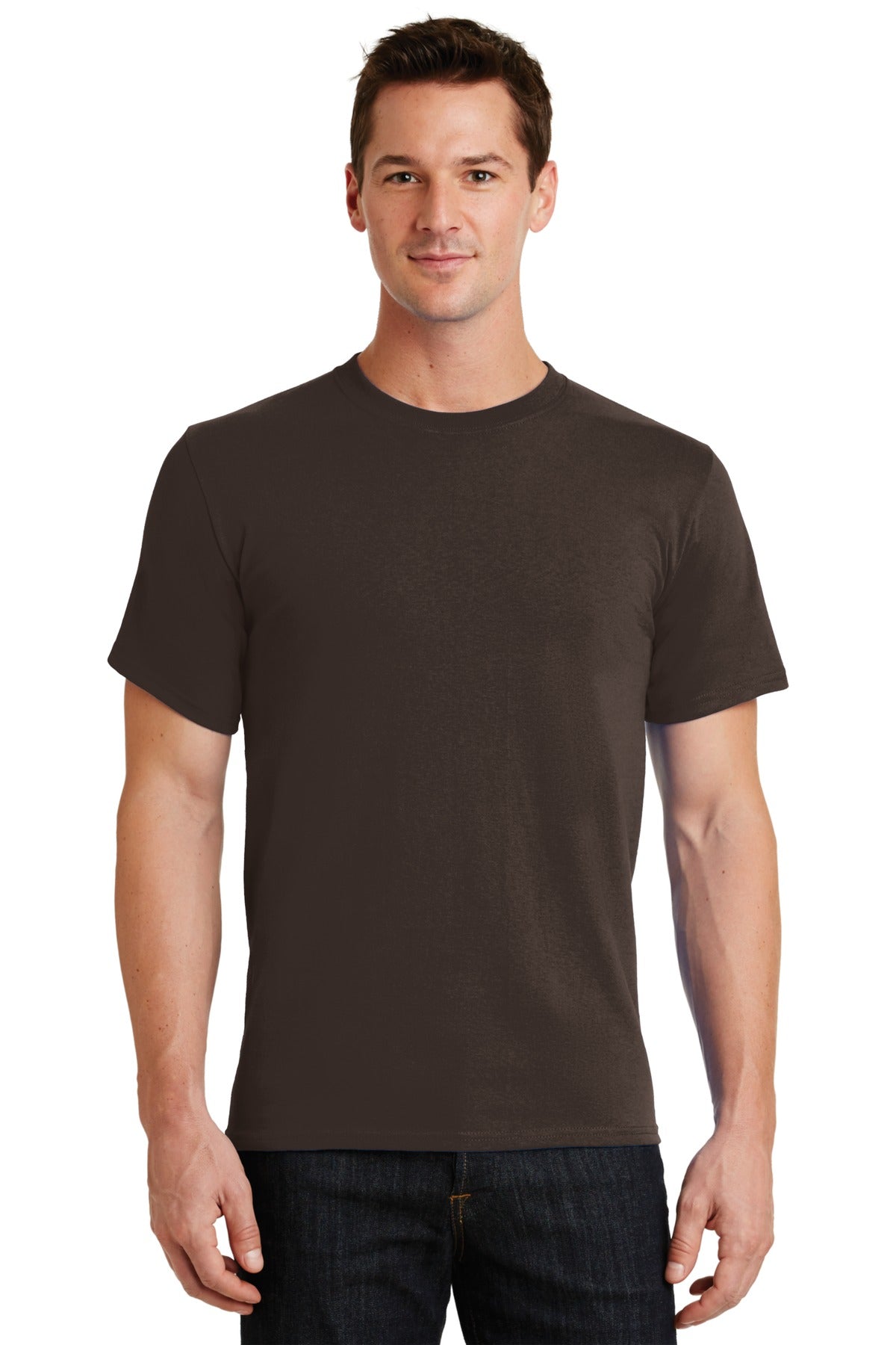 Port & Company® - Essential Tee. PC61 [Dark Chocolate Brown] - DFW Impression