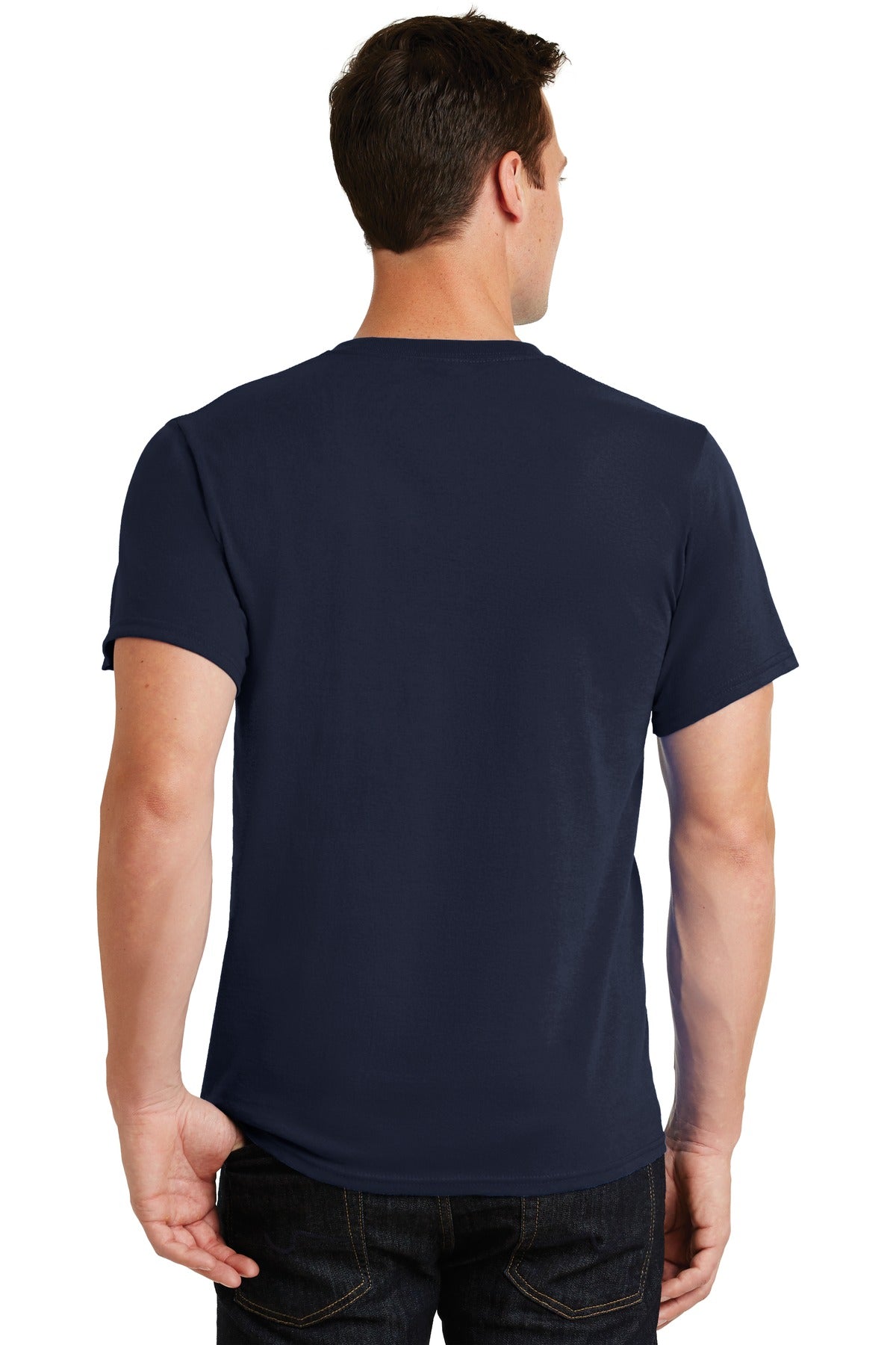 Port & Company® - Essential Tee. PC61 [Deep Navy] - DFW Impression