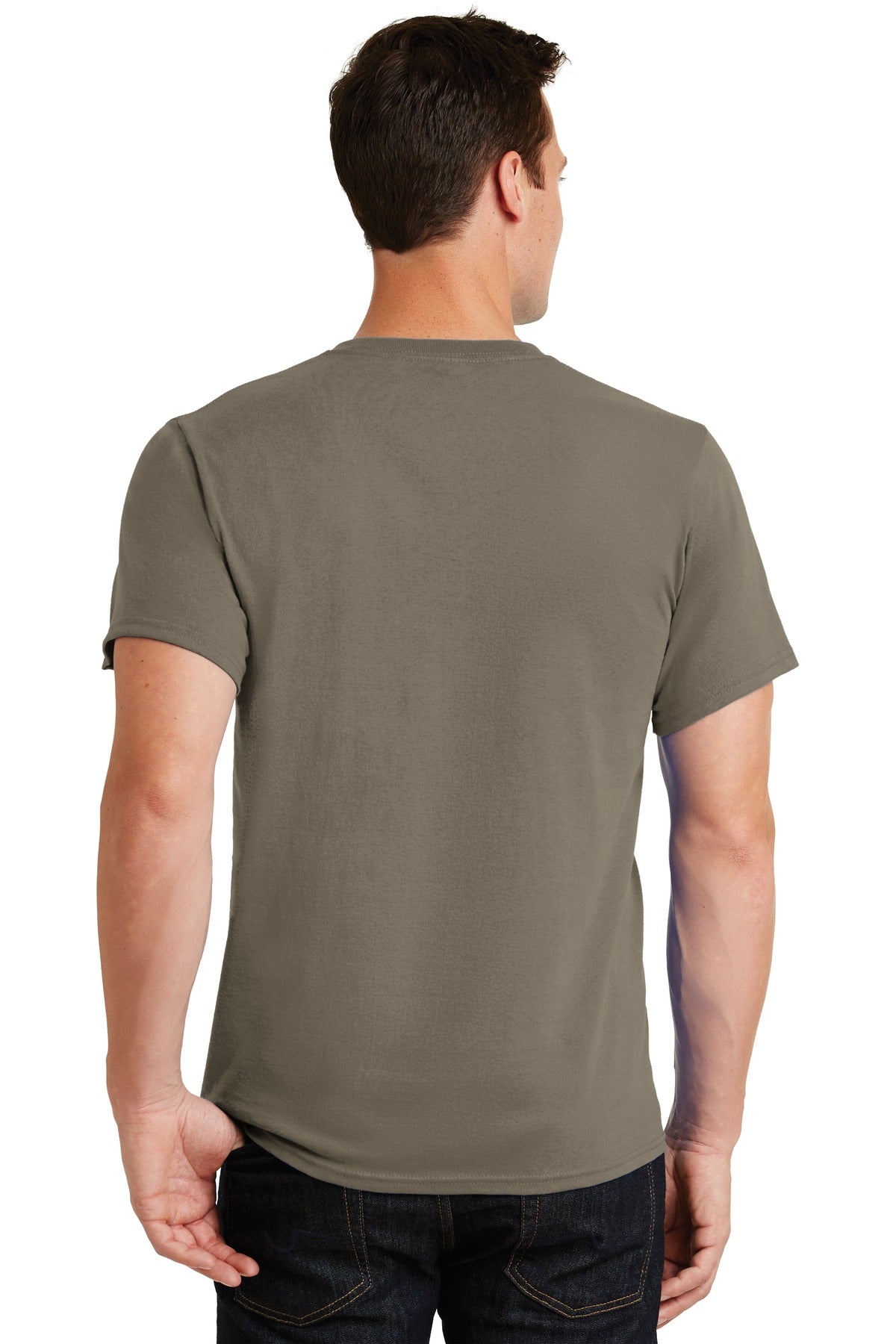 Port & Company® - Essential Tee. PC61 [Dusty Brown] - DFW Impression