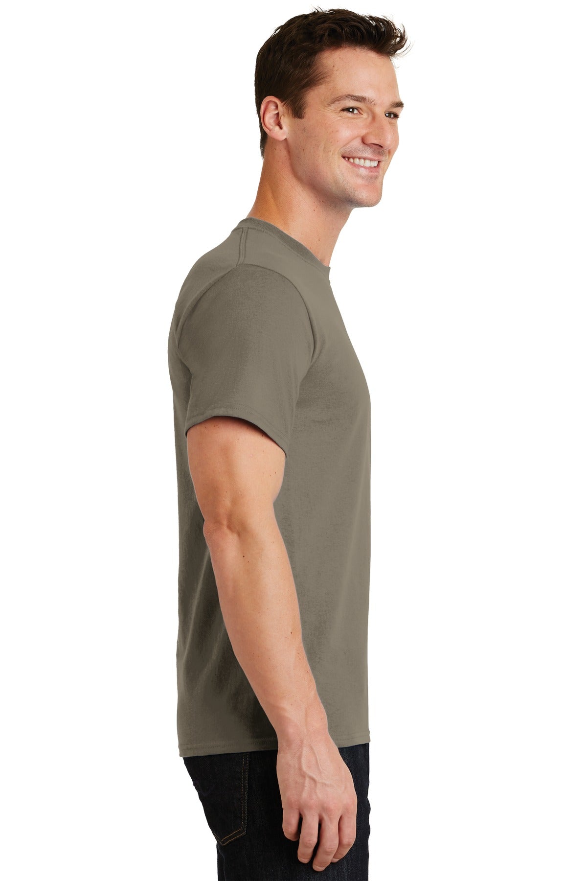 Port & Company® - Essential Tee. PC61 [Dusty Brown] - DFW Impression