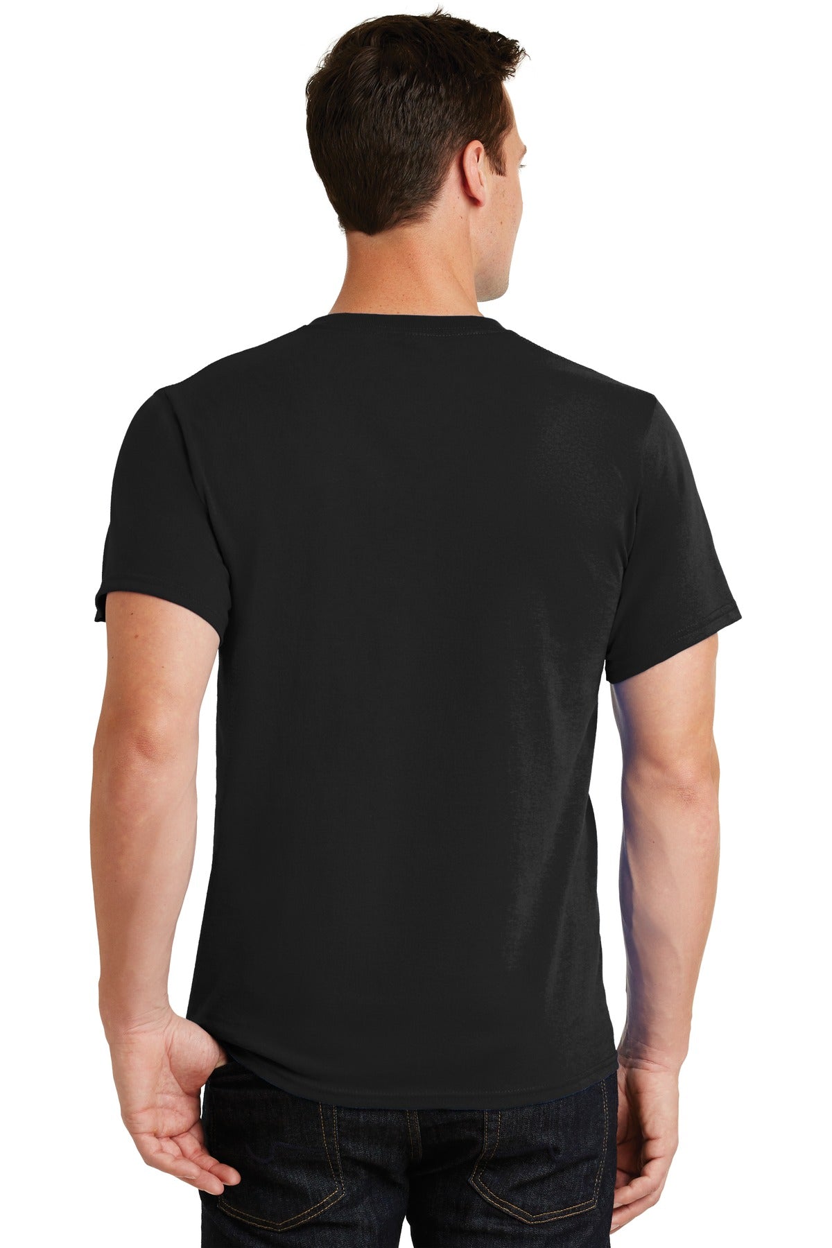 Port & Company® - Essential Tee. PC61 [Jet Black] - DFW Impression