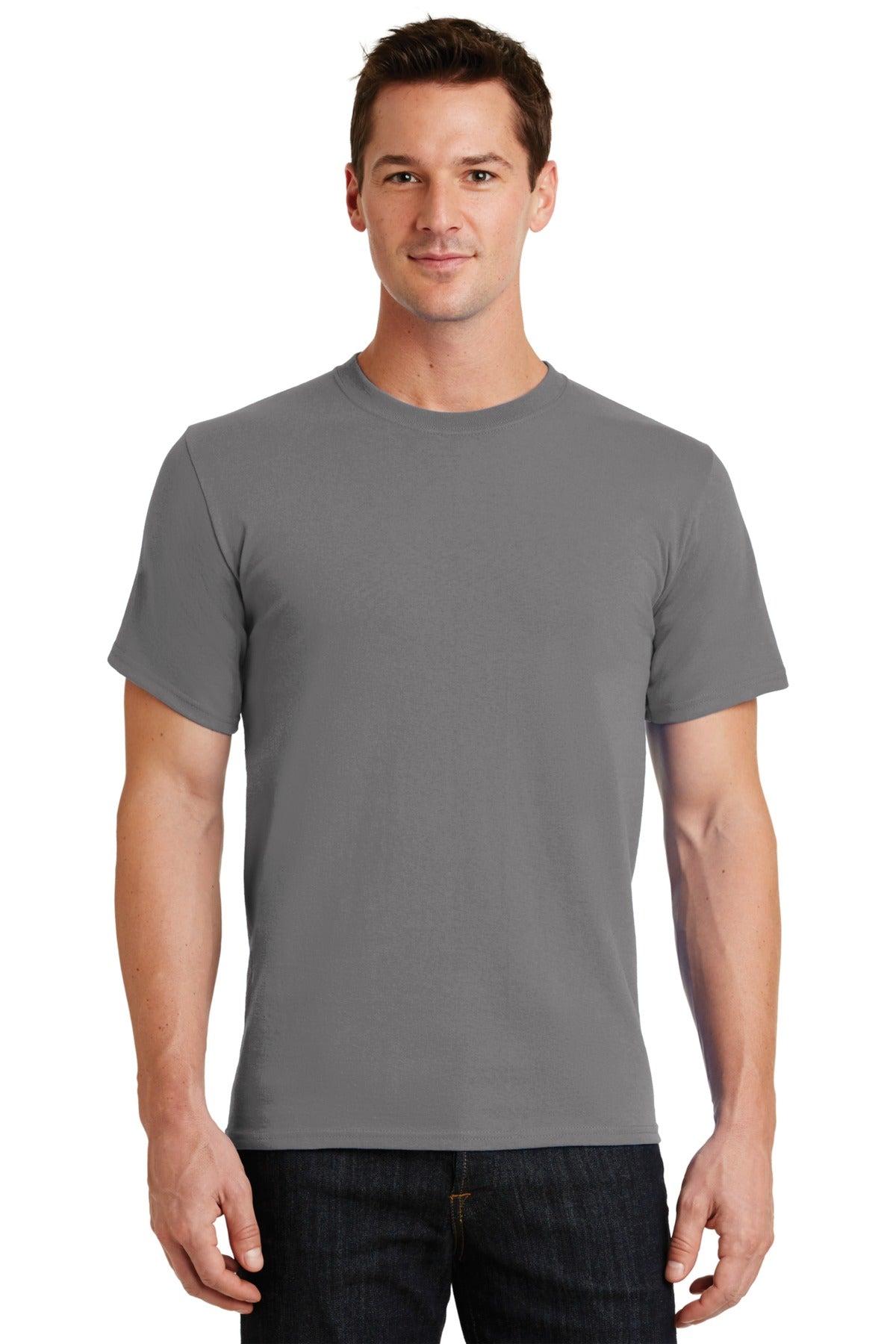 Port & Company® - Essential Tee. PC61 [Medium Grey] - DFW Impression