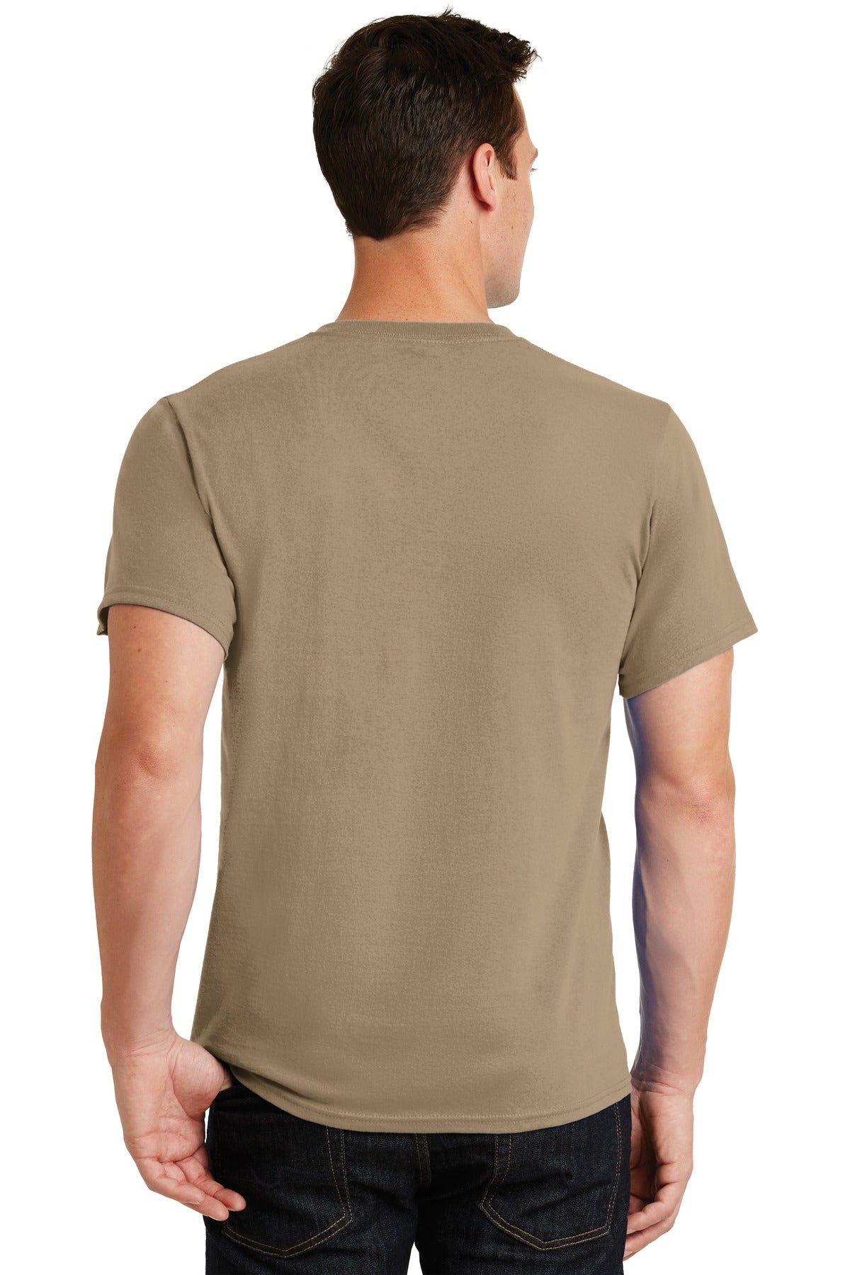 Port & Company® - Essential Tee. PC61 [Sand] - DFW Impression