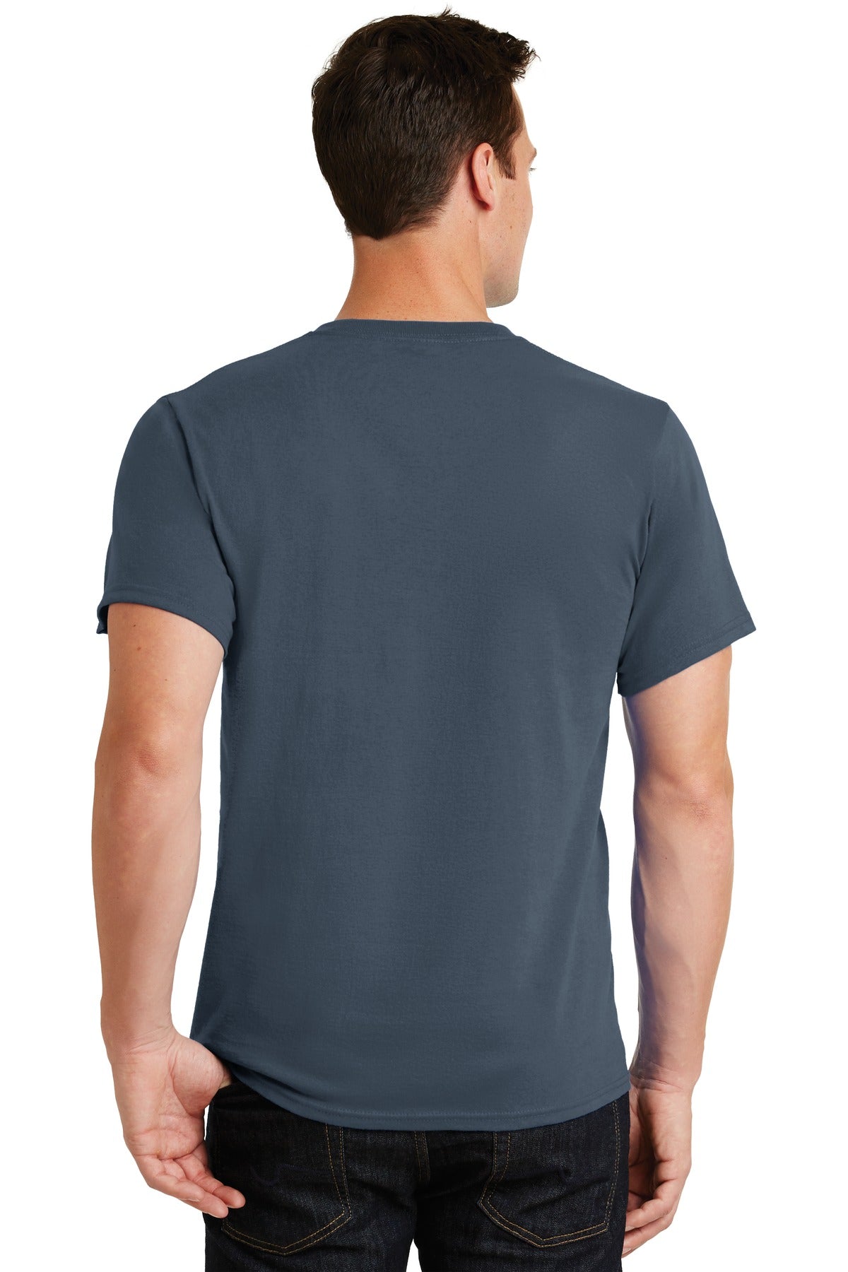 Port & Company® - Essential Tee. PC61 [Steel Blue] - DFW Impression