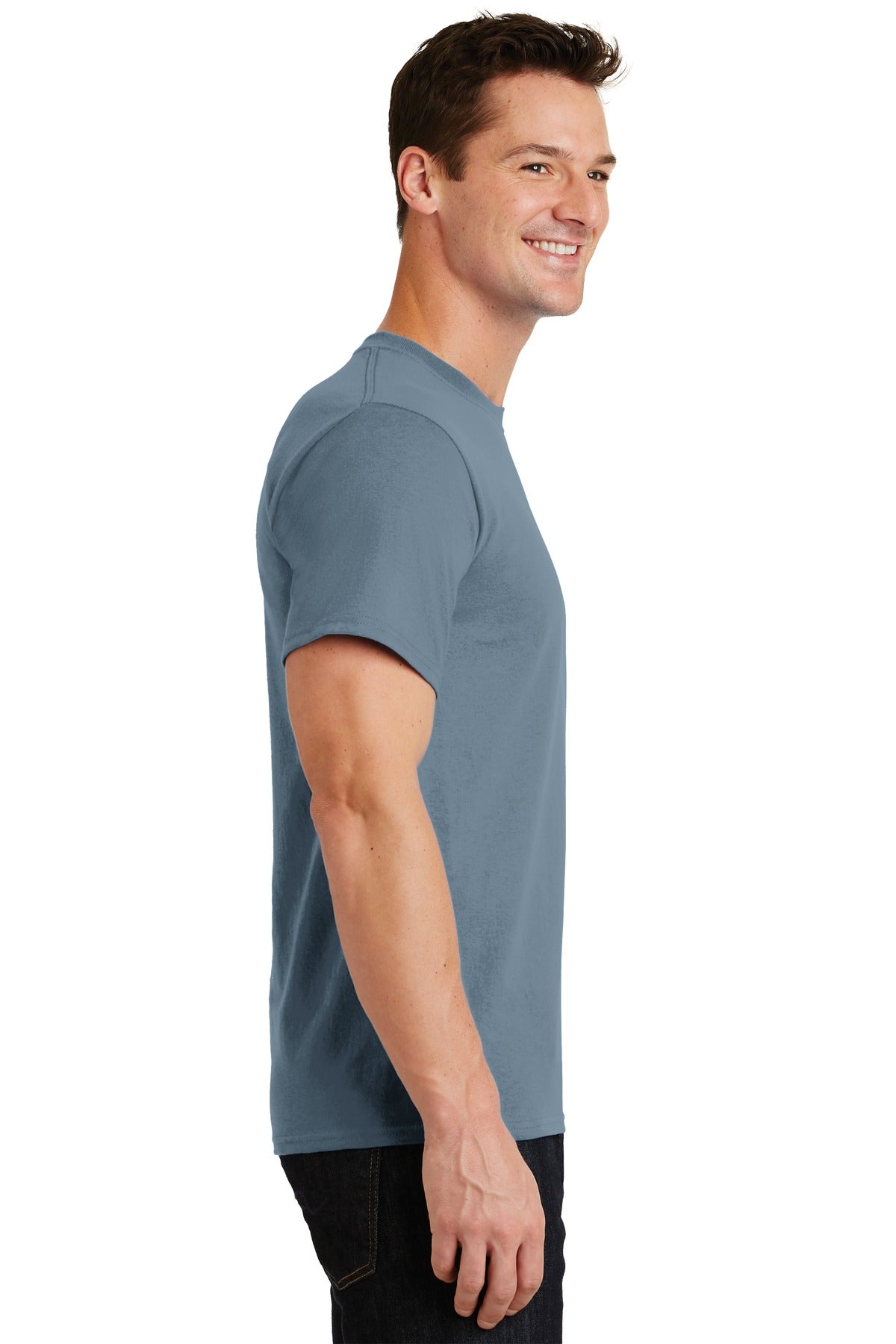 Port & Company® - Essential Tee. PC61 [Stonewashed Blue] - DFW Impression