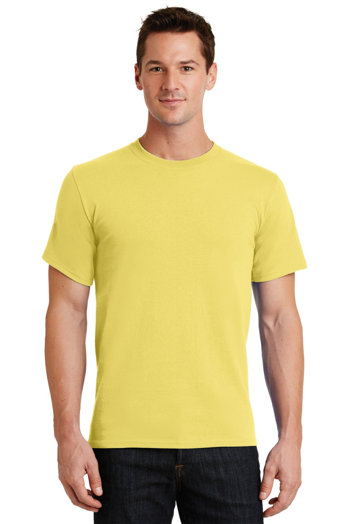 Port & Company® - Essential Tee. PC61 [Yellow] - DFW Impression